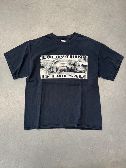 90S DON ROCK EVERYTHING IS FOR SALE JESUS TEE (GILDAN ULTRA COTTON TAG)