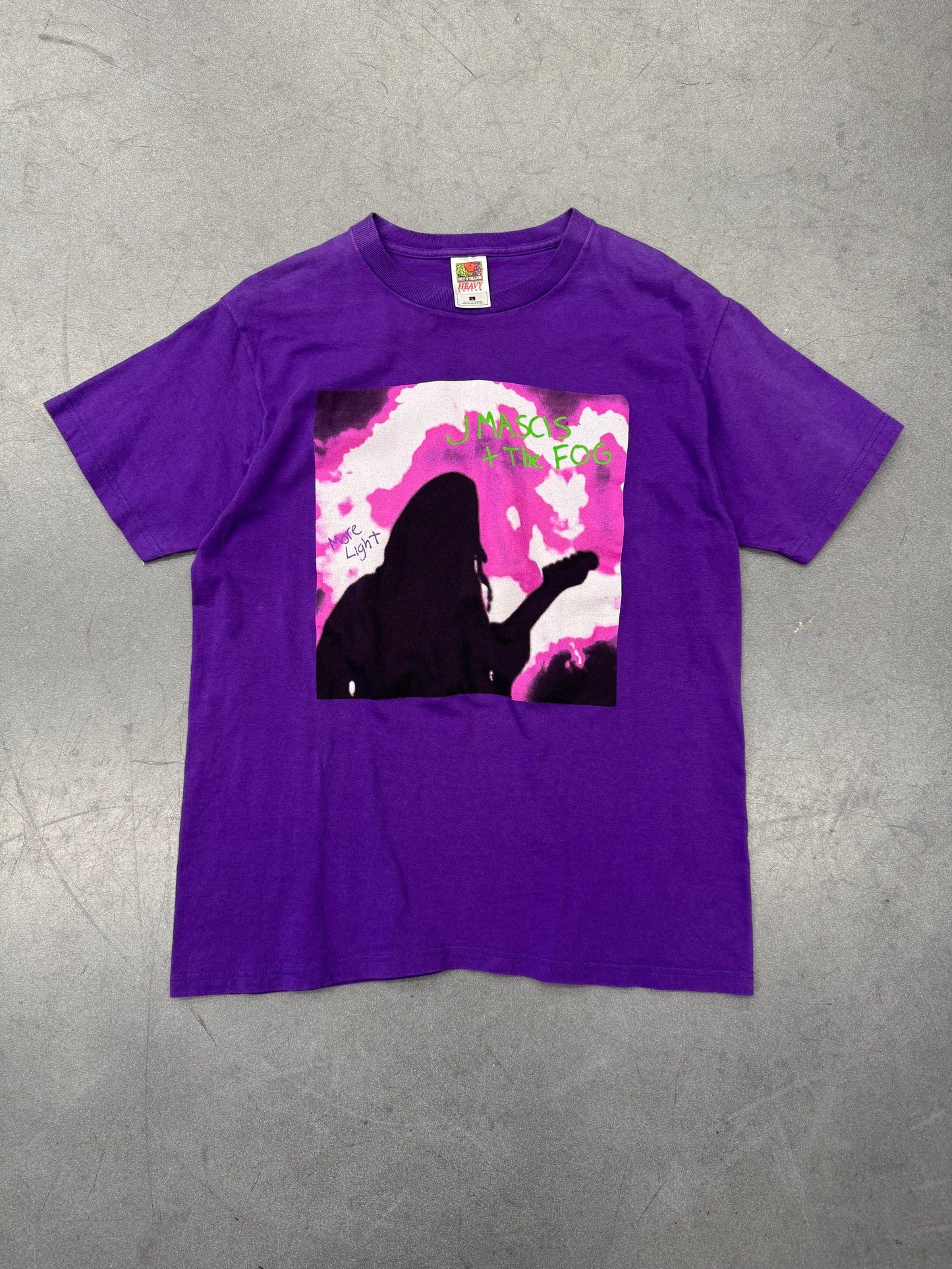 90'S J MASCIS + THE FOG DINOSAUR JR. MORE LIGHT TEE (FOTL HEAVY TAG)