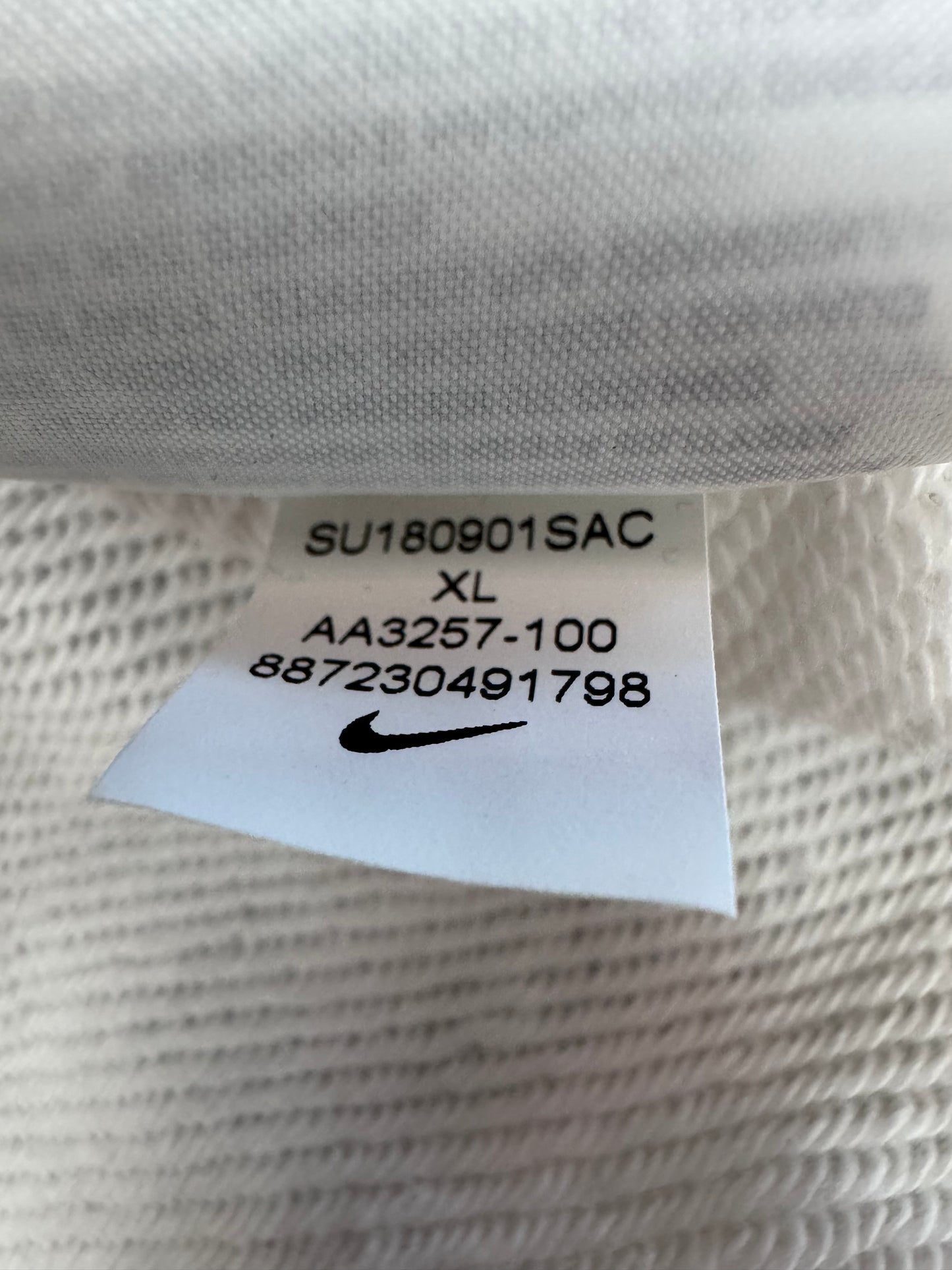 SS18 NIKE LAB X OFF-WHITE MERCURIAL NRG X HOODIE - WHITE (XL)