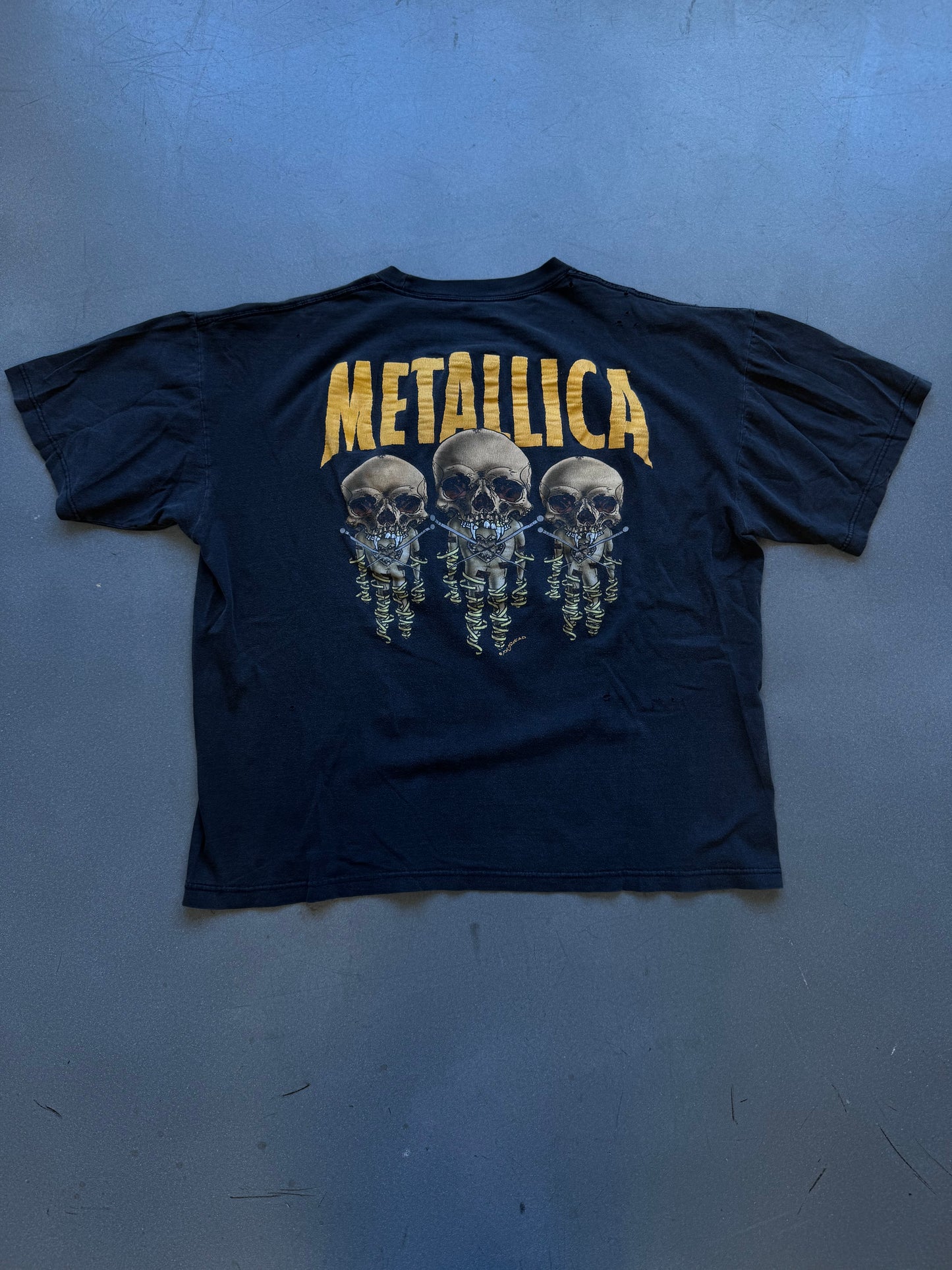1997 METALLICA PUSHEAD FIXXXER TEE (GIANT TAG)