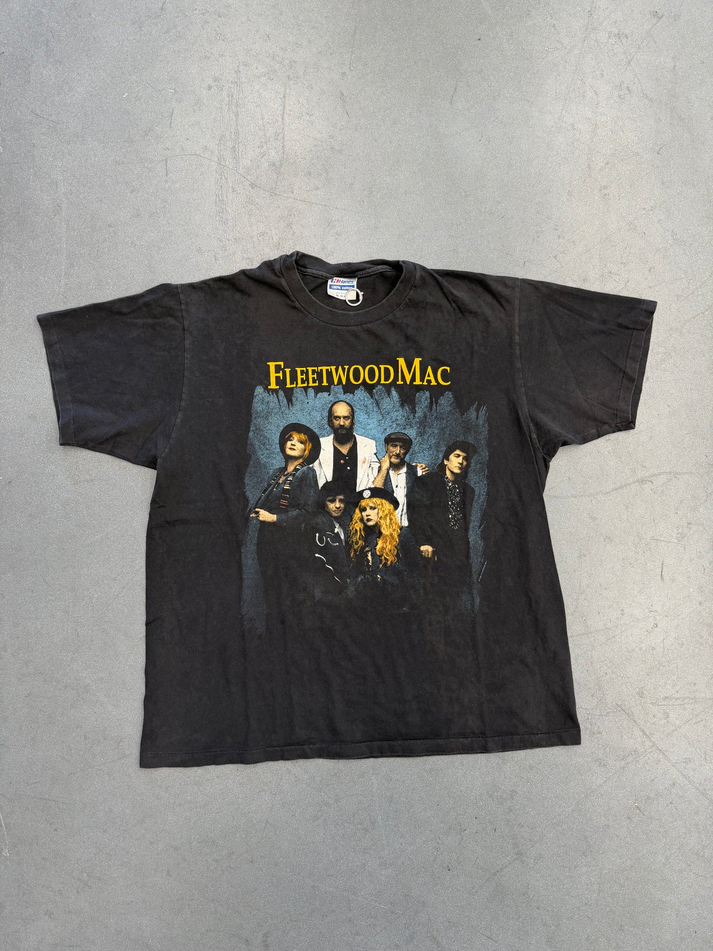 1990 FLEETWOOD MAC BEHIND THE MASK TEE (HANES TAG)
