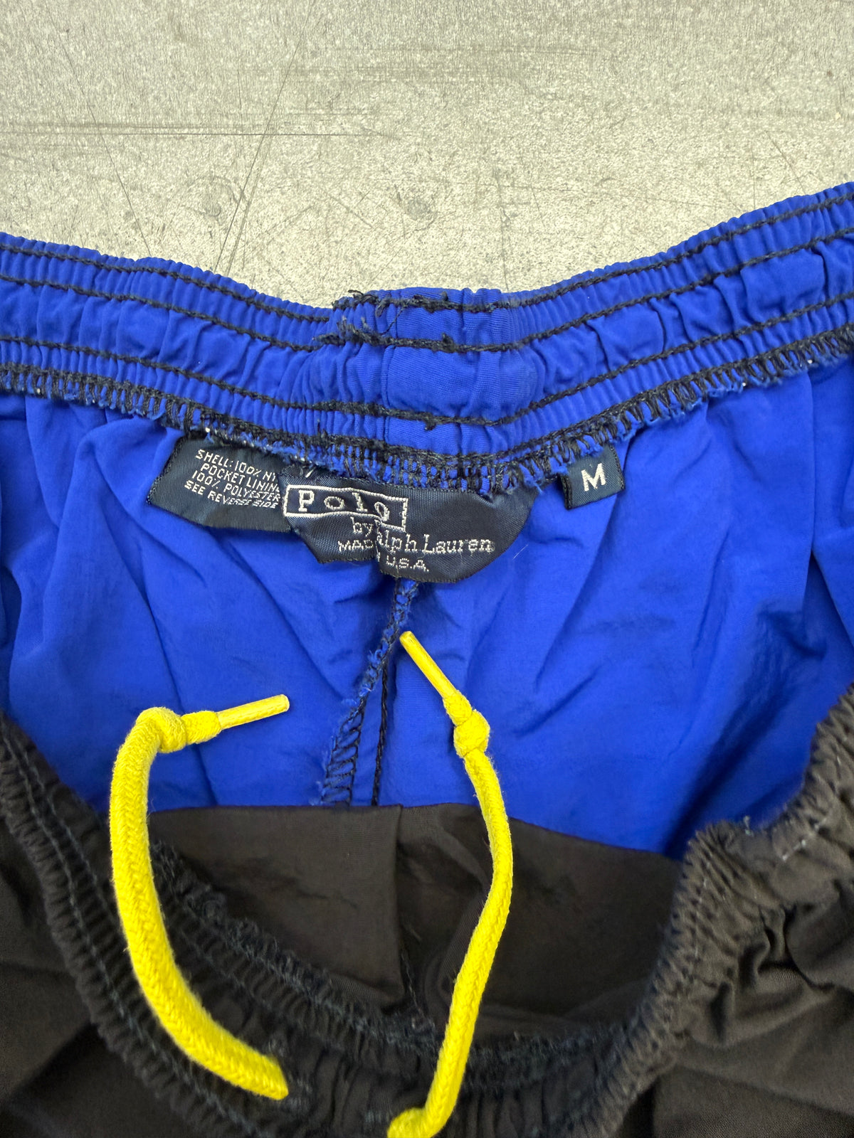 90S POLO VOLLEY NYLON ATHLETIC SHORTS