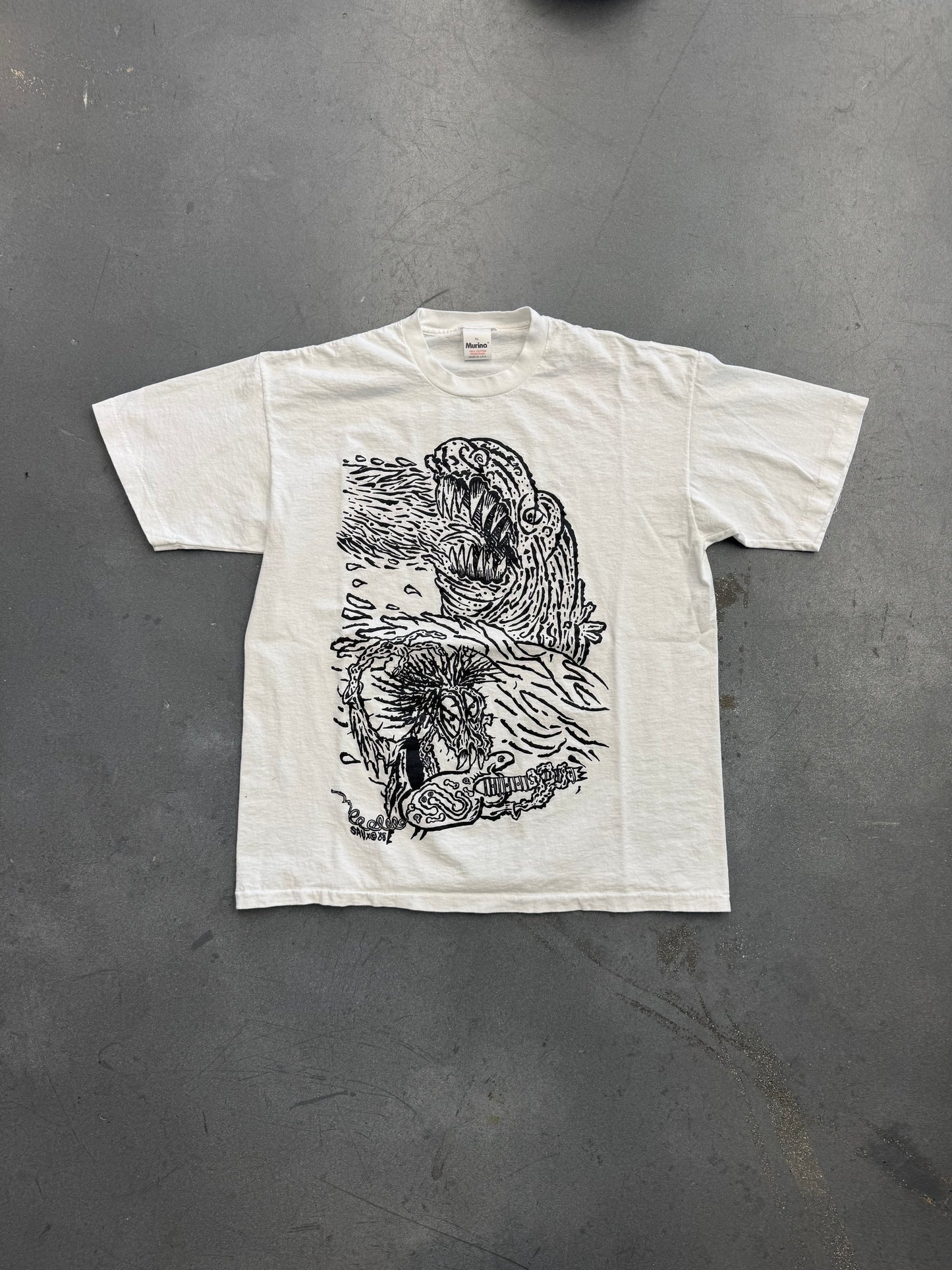 90S SONIC YOUTH BLOOD ON BRIGHTON BEACH TEE (MURINA TAG)