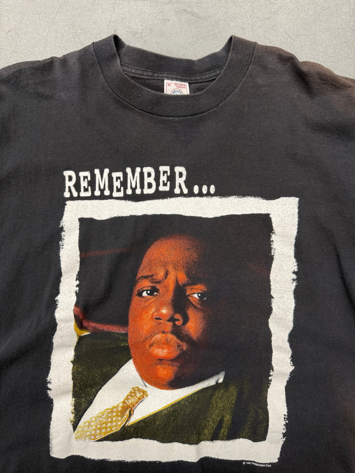 1997 THE NOTORIOUS B.I.G "REMEMBER..." TEE (DELTA TAG)