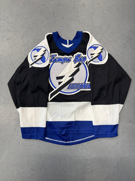 90'S TAMPA BAY LIGHTNING CCM YOUTH HOCKEY JERSEY (CUT TAG)