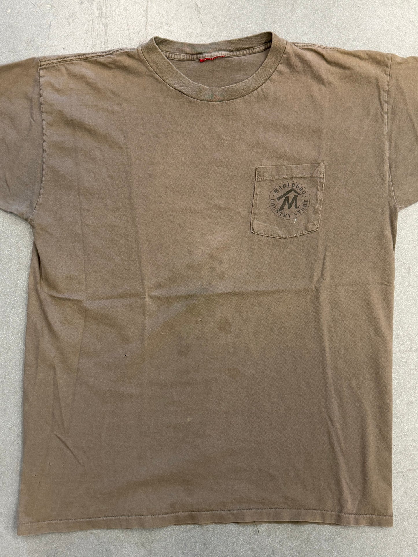90S MARLBORO COUNTRY STORE POCKET TEE (CUT TAG)