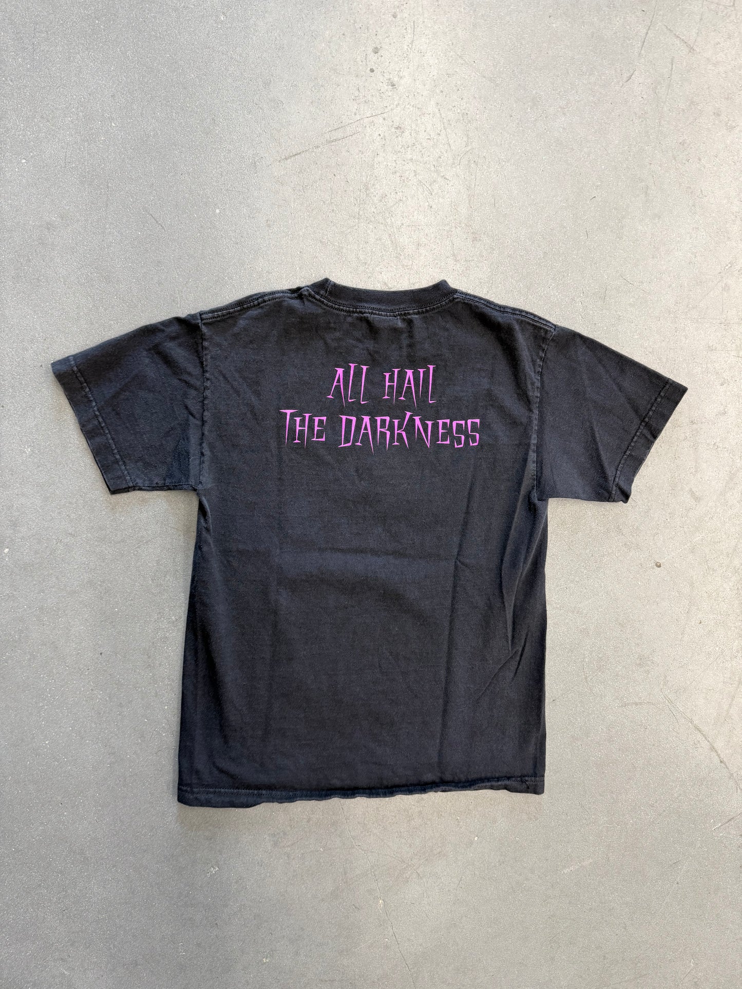2003 TIGER ARMY ALL HAIL THE DARKNESS BAND TEE (CINDER BLOCK TAG)