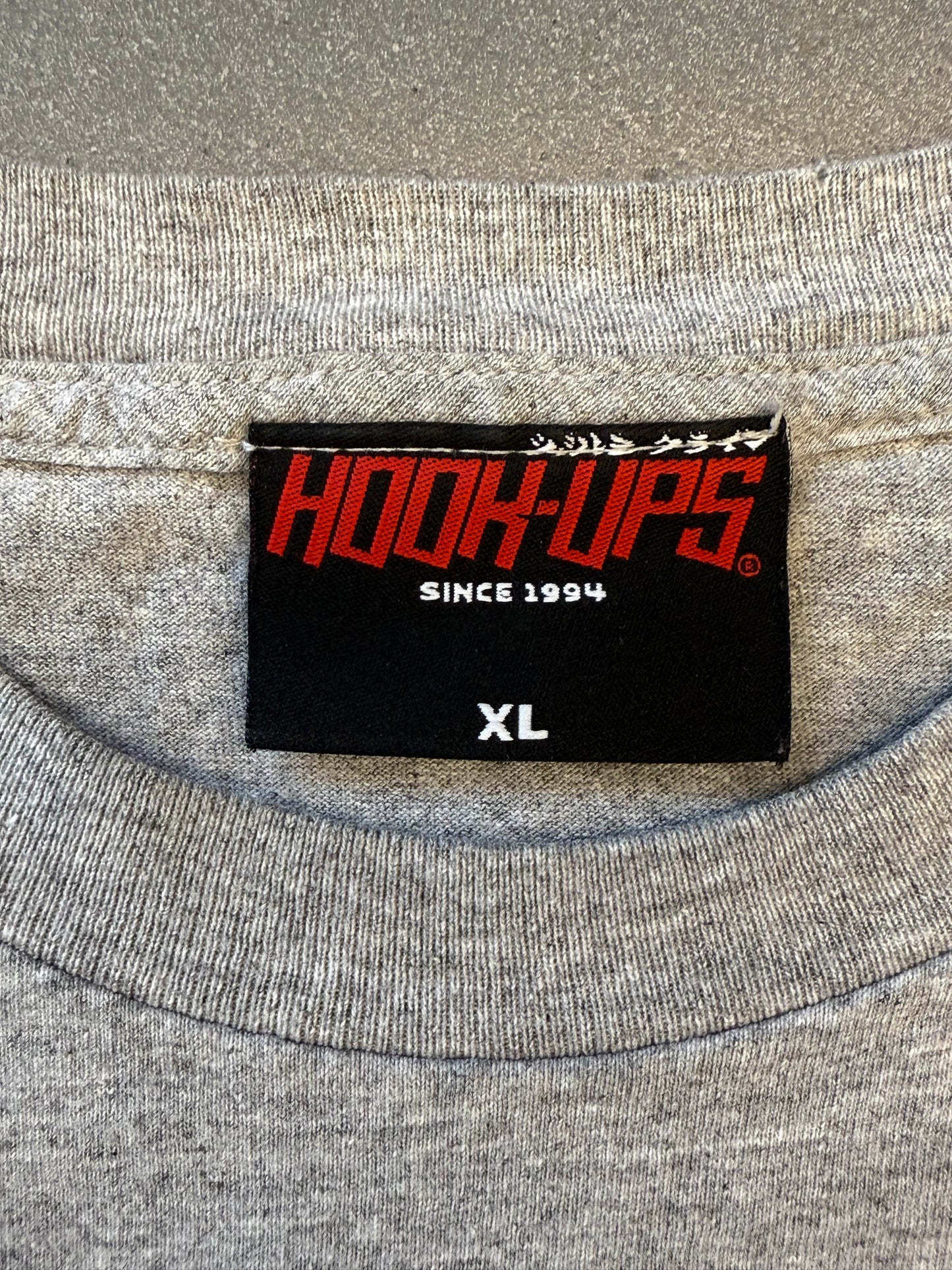 90'S ORIGINAL HOOK-UPS CITY HUNTER:357 ANIME TEE (HOOK-UPS TAG)