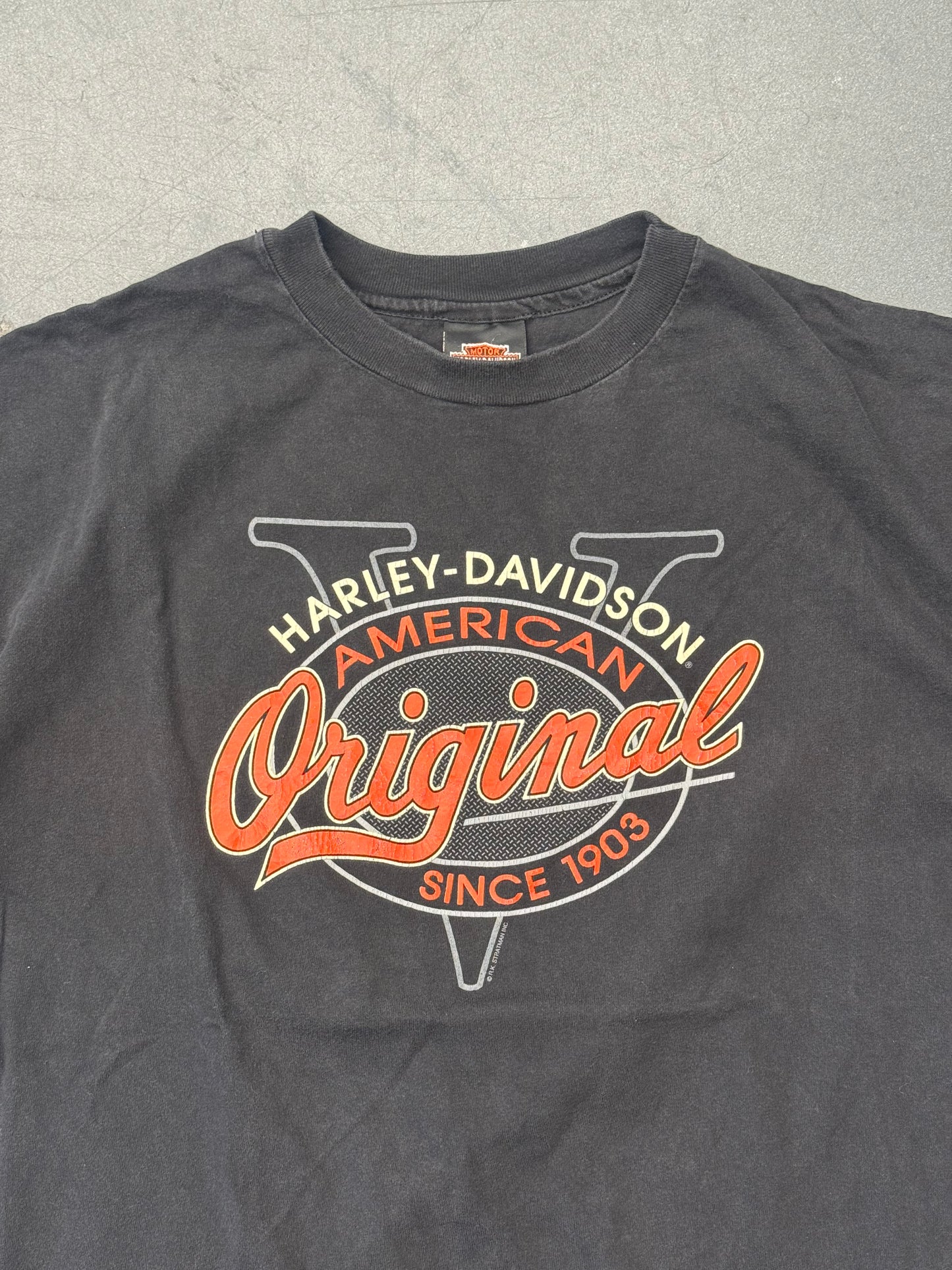 90S HARLEY-DAVIDSON ORIGINAL NASHVILLE CITY, U.S.A TEE (HARLEY DAVIDSON HANES BEEFY TAG)