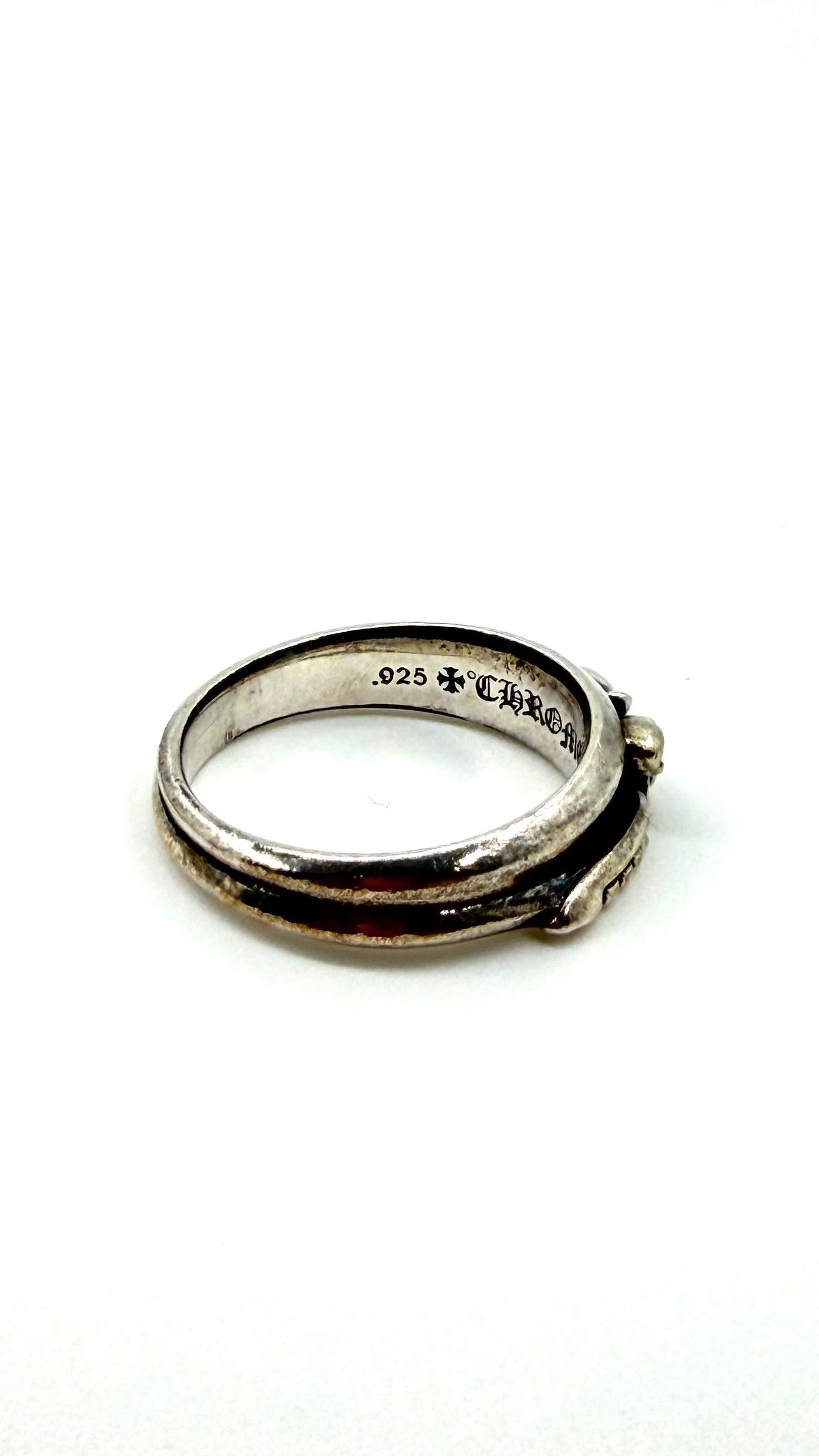 CHROME HEARTS HALF DAGGER SILVER RING