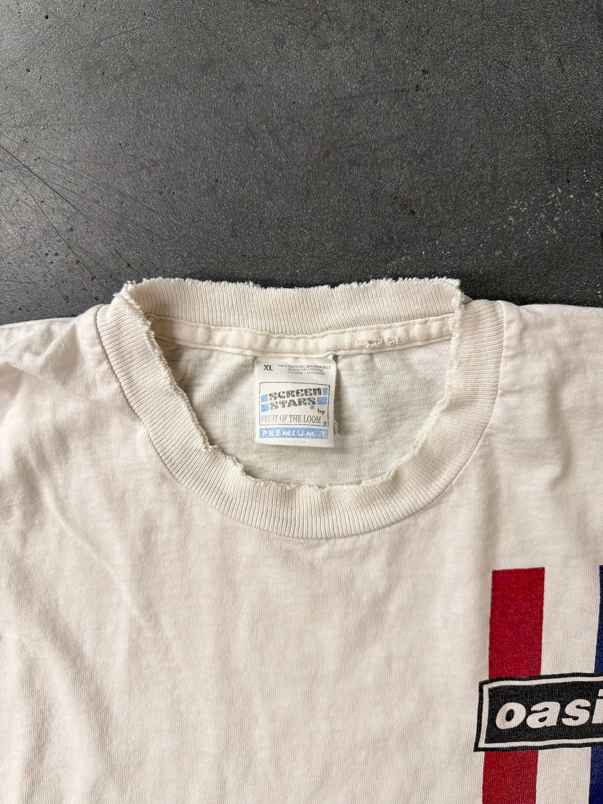 1996 OASIS LOCH LOMOND TEE (SCREEN STARS BY FRUIT OF THE LOOM TAG)