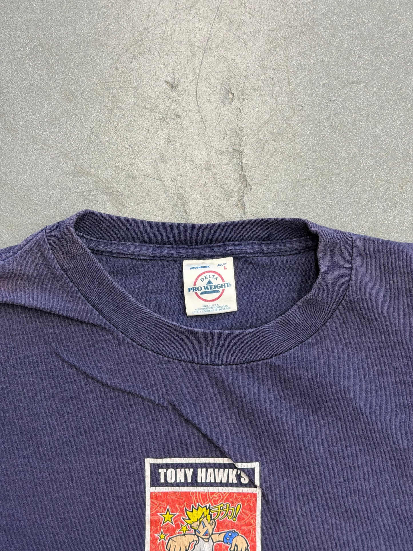 2002 TONY HAWK'S BOOM BOOM HUCKJAM NORTH AMERICA TOUR TEE (PRO WEIGHT TAG)