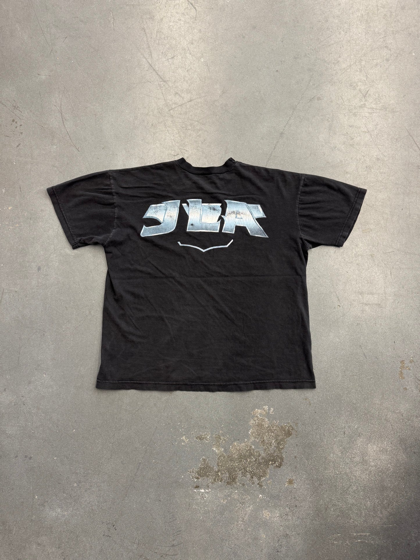 VINTAGE JLA JUSTICE LEAGUE DC COMICS TEE (FADED TAG)