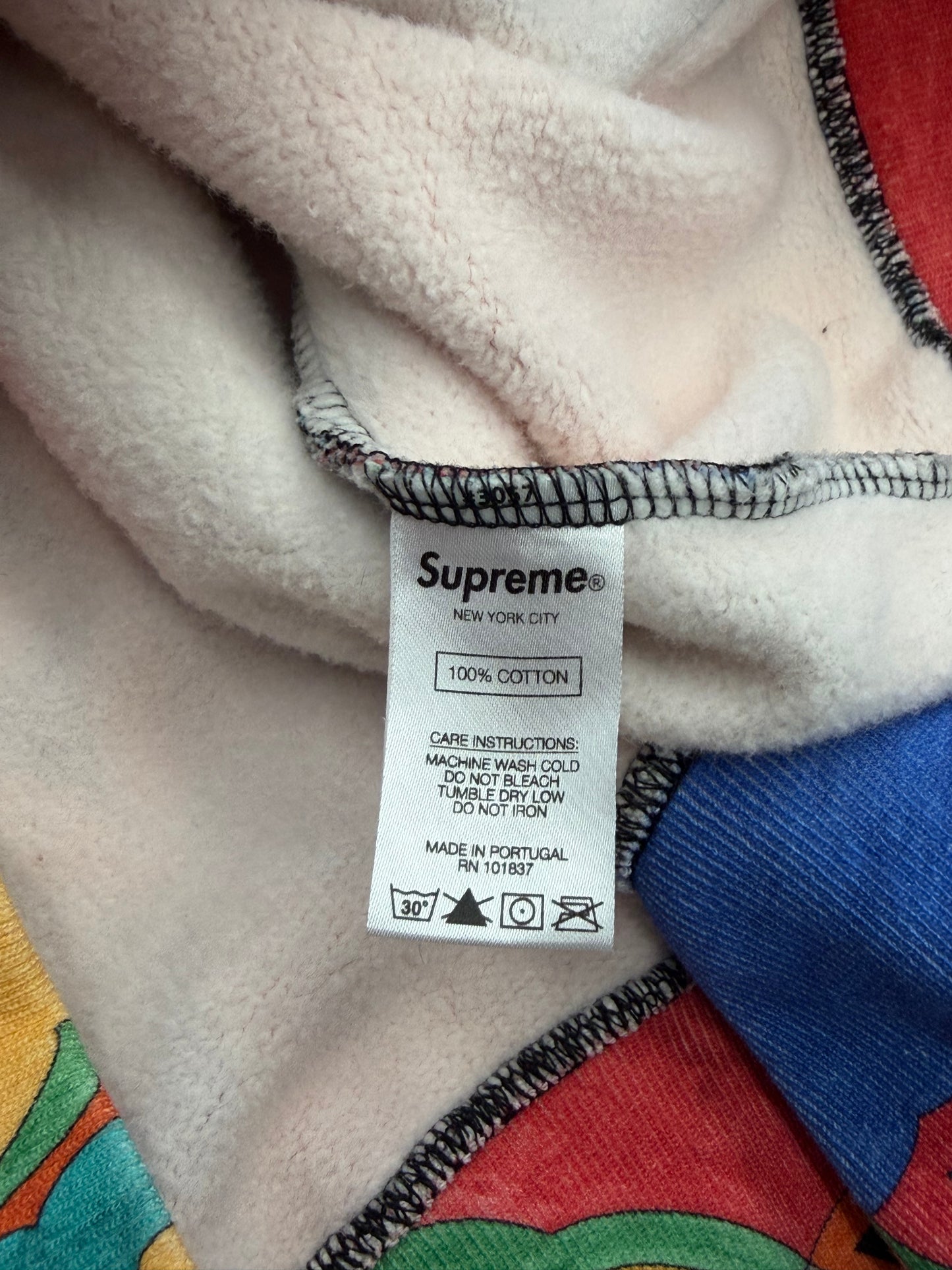 SS21 SUPREME EMILIO PUCCI PULLOVER HOODIE