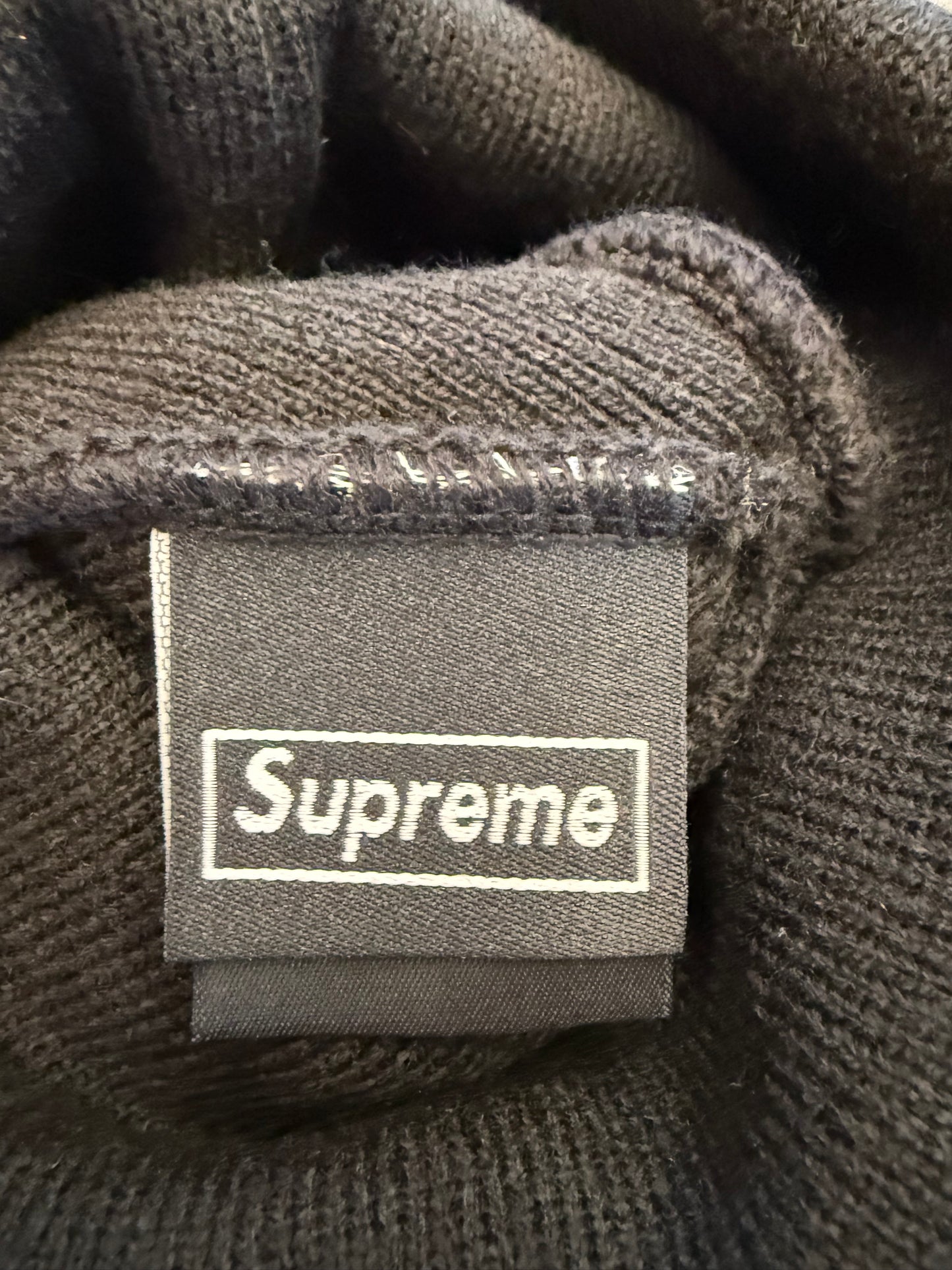 FW23 SUPREME NEW ERA BOX LOGO BEANIE - BLACK