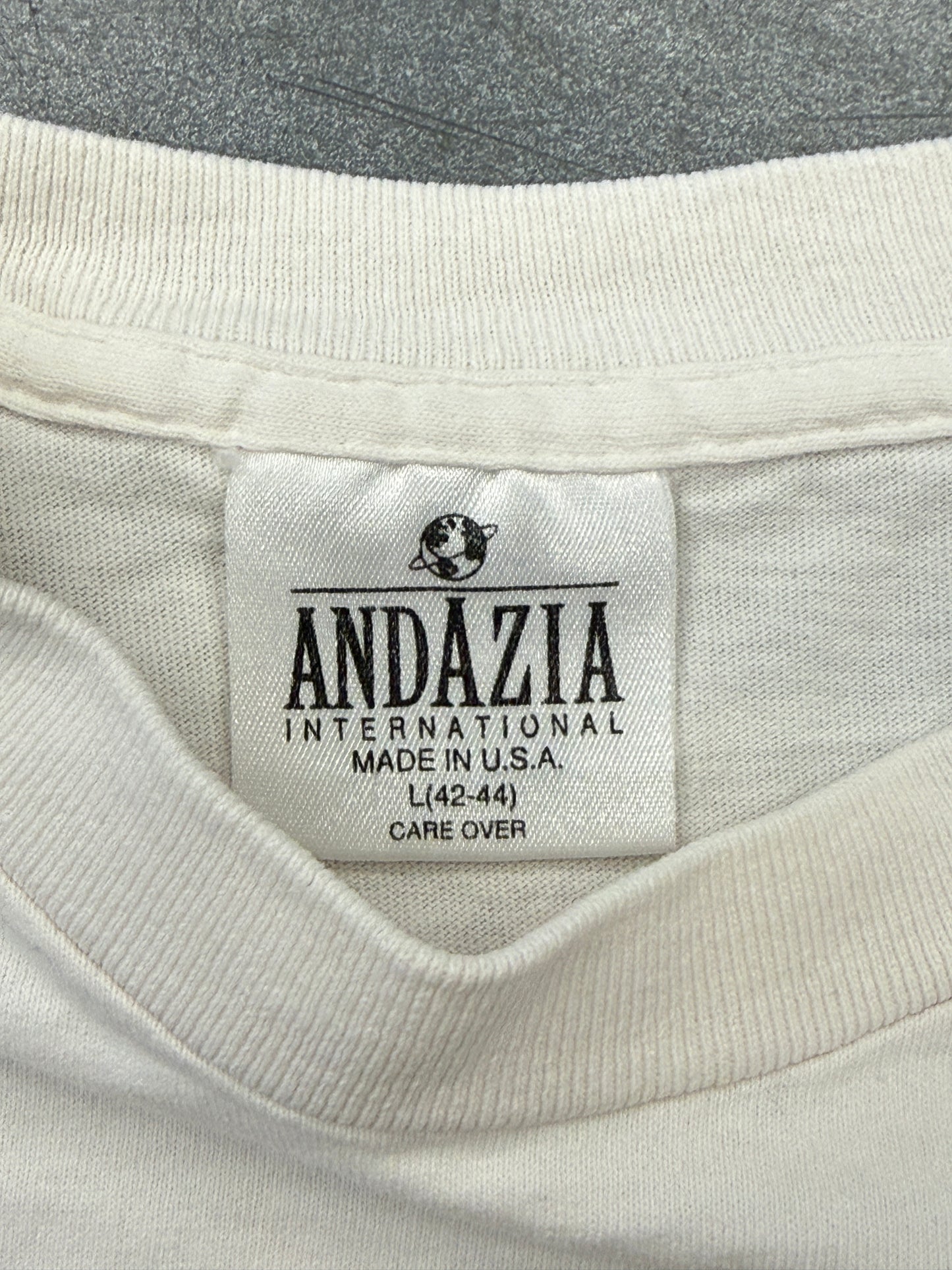 90S ALICE IN WONDERLAND CHESHIRE CAT TEE (ANDAZIA TAG)