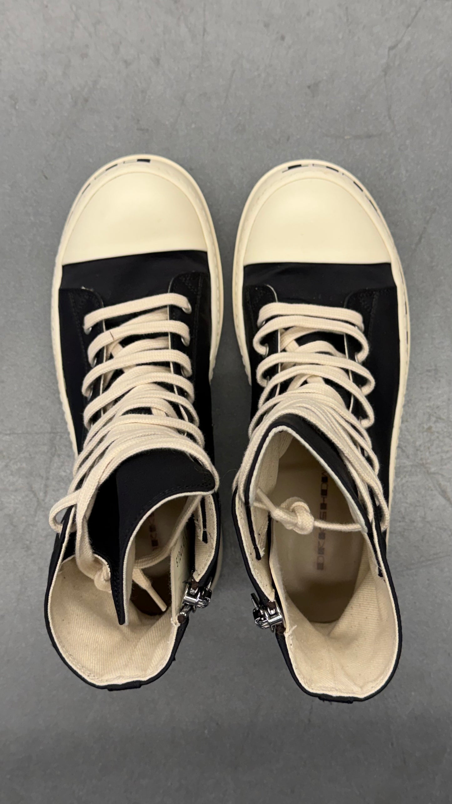 RICK OWENS DRKSHDW LUXOR QUOTE HIGH RAMONES
