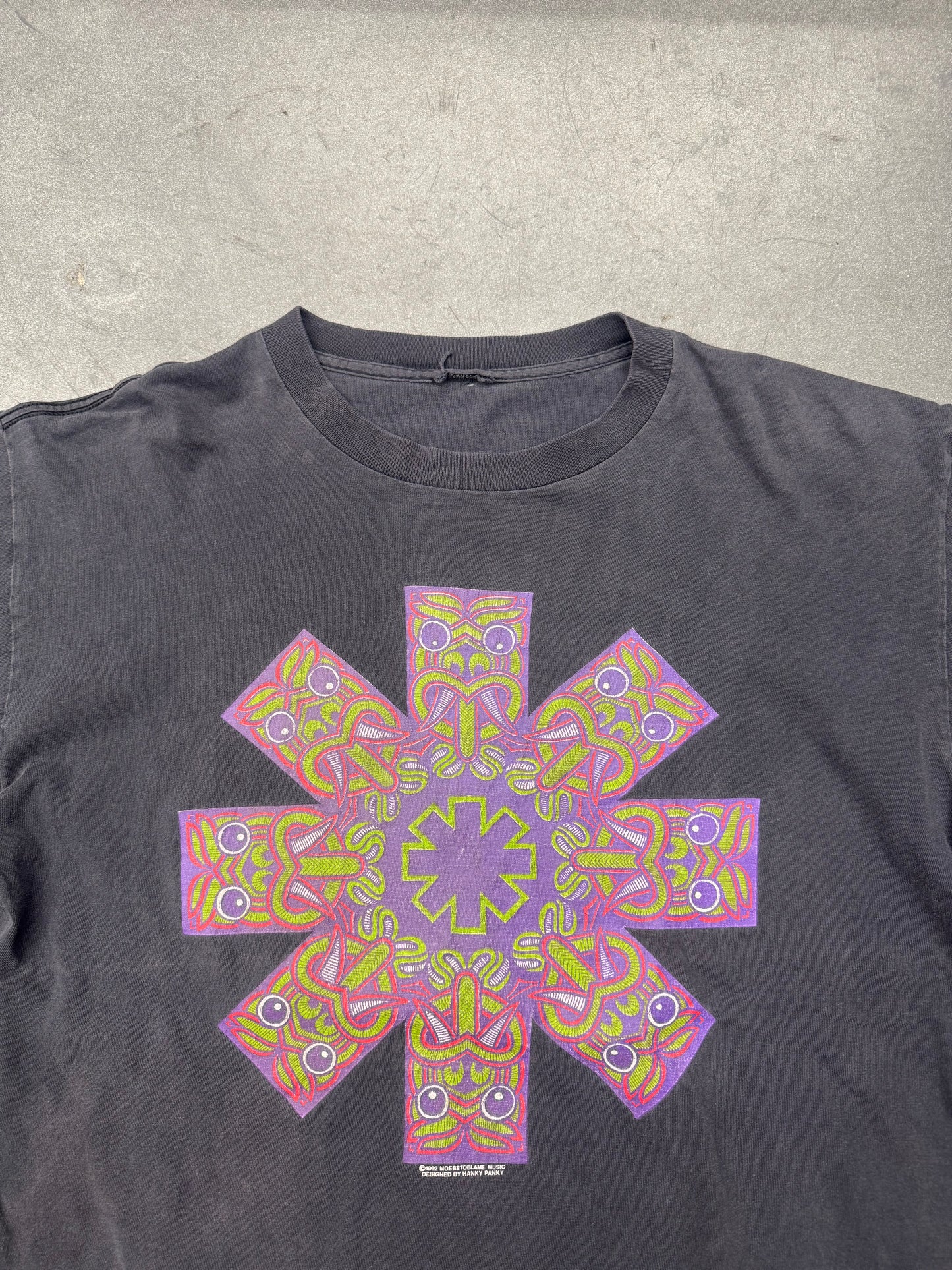 1992 RED HOT CHILLI PEPPERS AZTEC LONG SLEEVE (PULLED TAG)