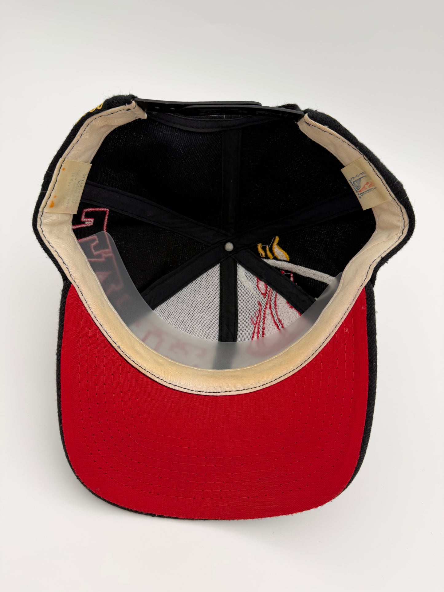 90S THE GAME MIAMI HEAT TWO-LOGO LIMITED EDITION SNAPBACK (530 OF 2000)
