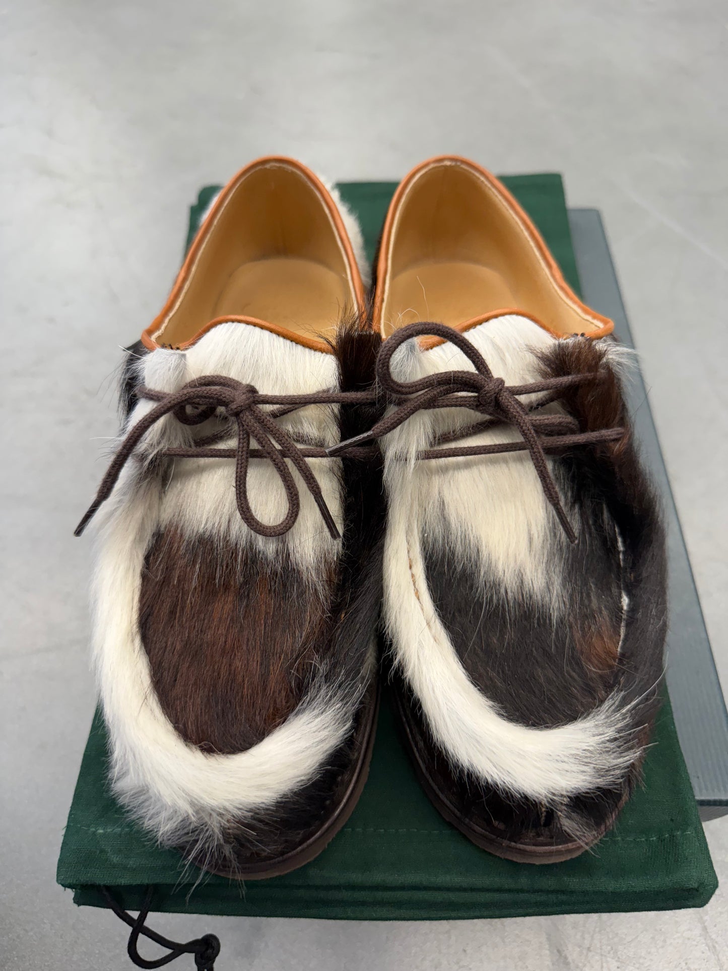 PARABOOT MICHAEL LACE-UP SHEEP HAIR SHOES