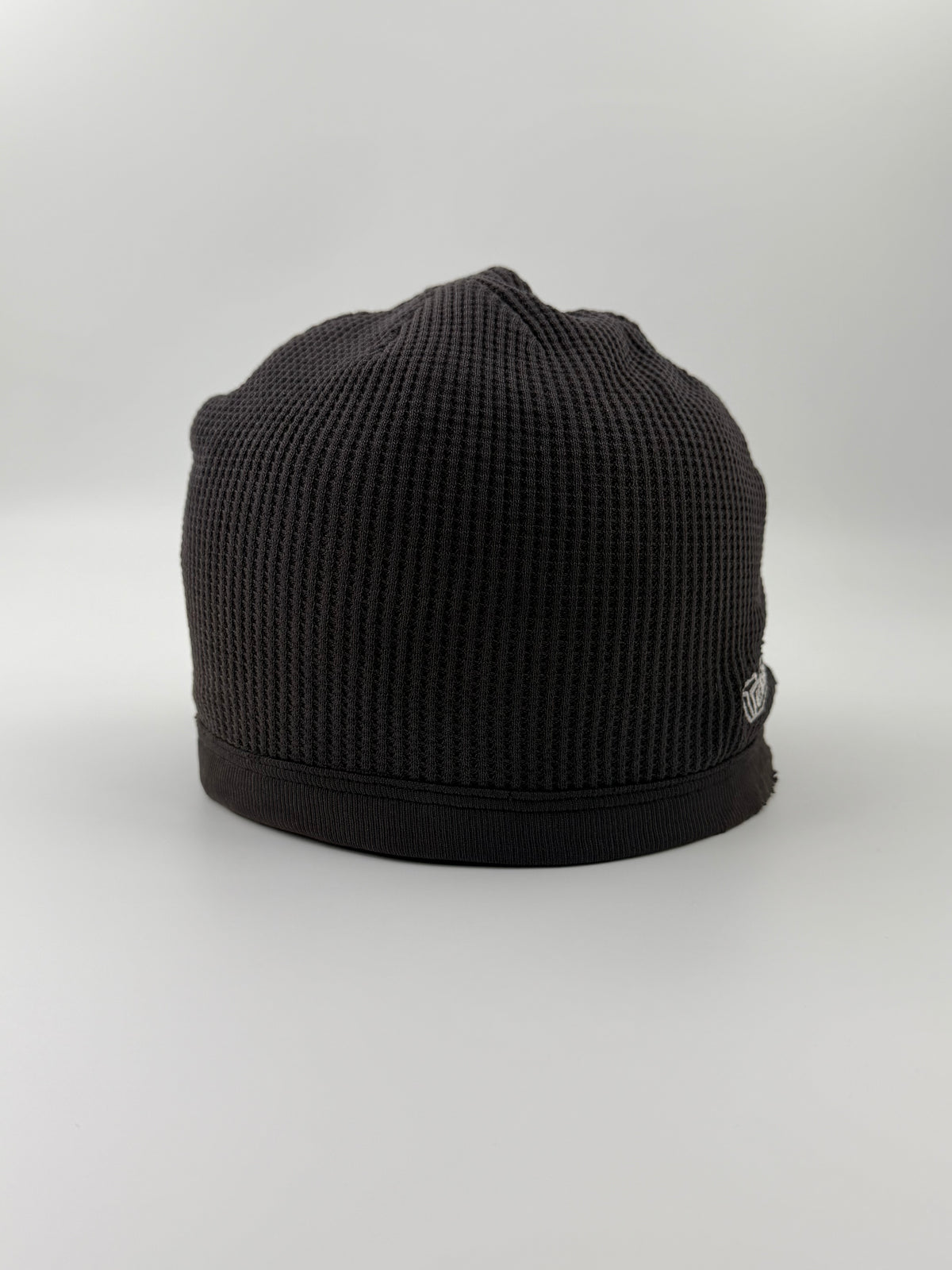 OLDER CHROME HEARTS THIN CROSS THERMAL WAFFLE BEANIE - FADED
