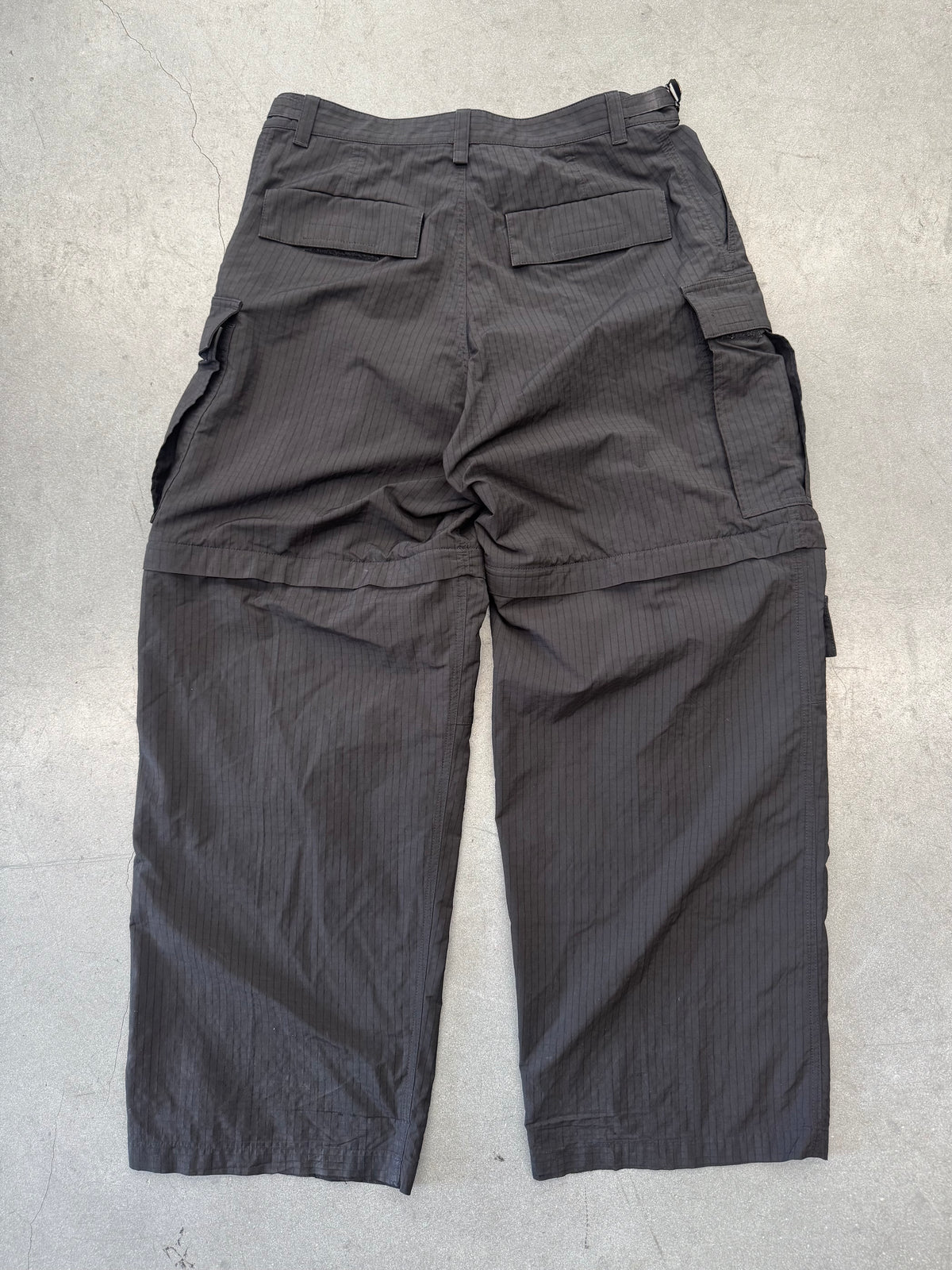 SS24 BALENCIAGA UNITY SPORTS ICON CONVERTIBLE LIGHT CARGO PANTS