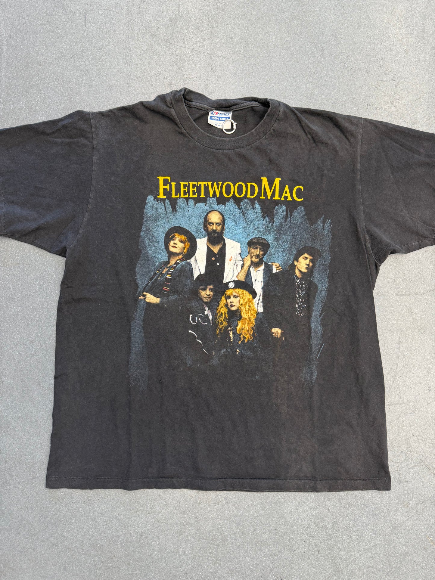 1990 FLEETWOOD MAC BEHIND THE MASK TEE (HANES TAG)