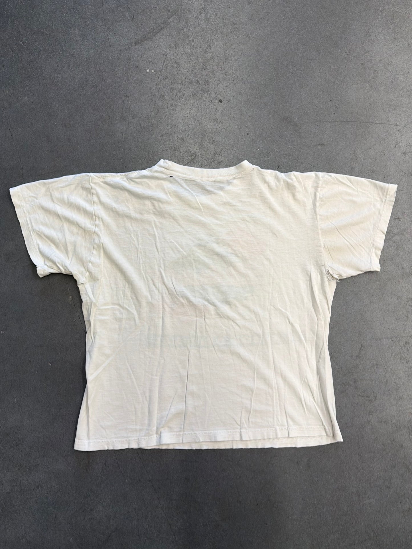 90S CERVEZA PILSER EL SABOR ORIGINAL DISTRESSED TEE (PULLED TAG)