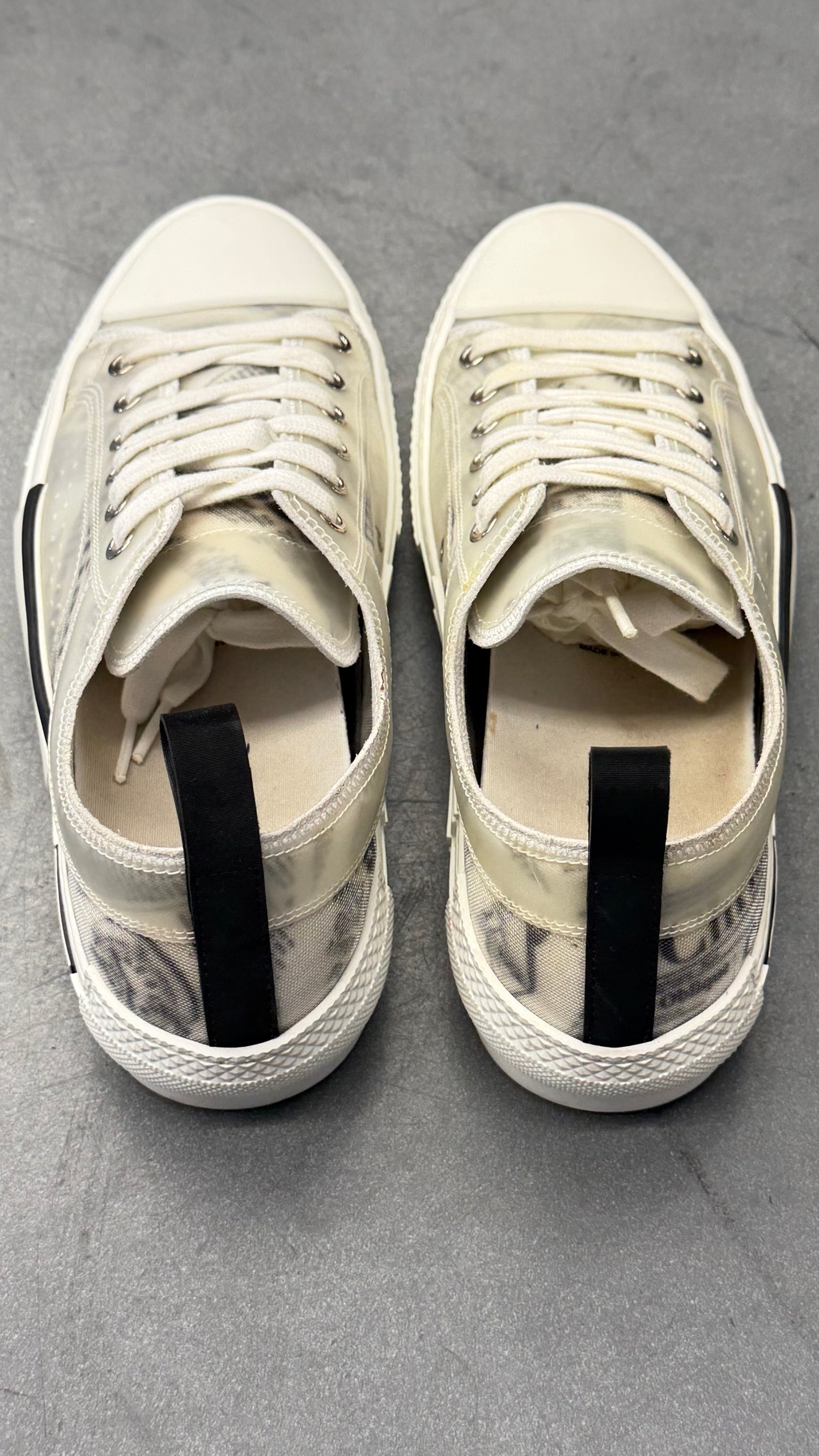 DIOR B23 LOW TOP DANIEL ARSHAM NEWSPAPER (EURO 40)