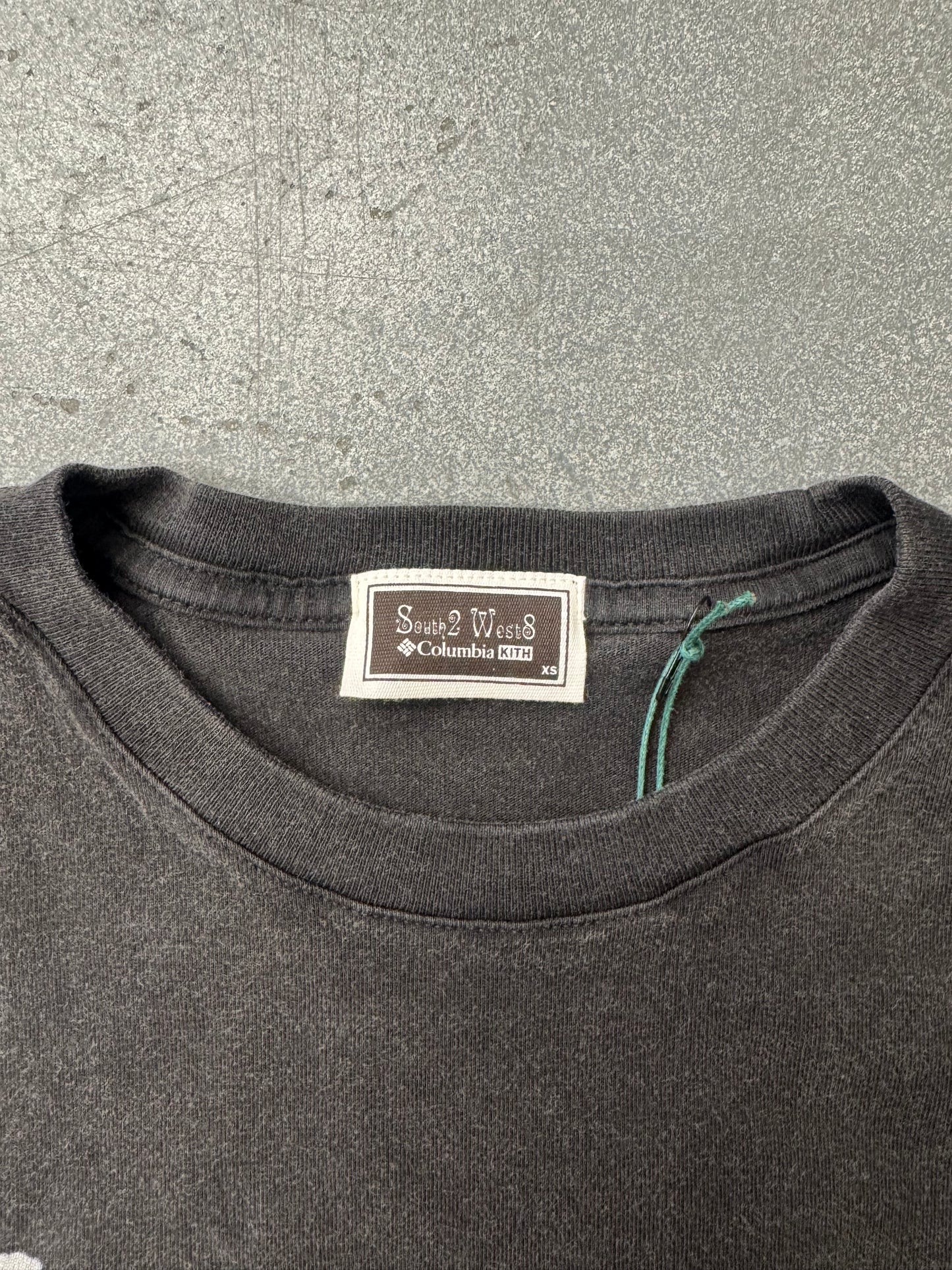 2025 KITH SOUTH2 WEST8 COLOMBIA TENKARA VINTAGE TEE