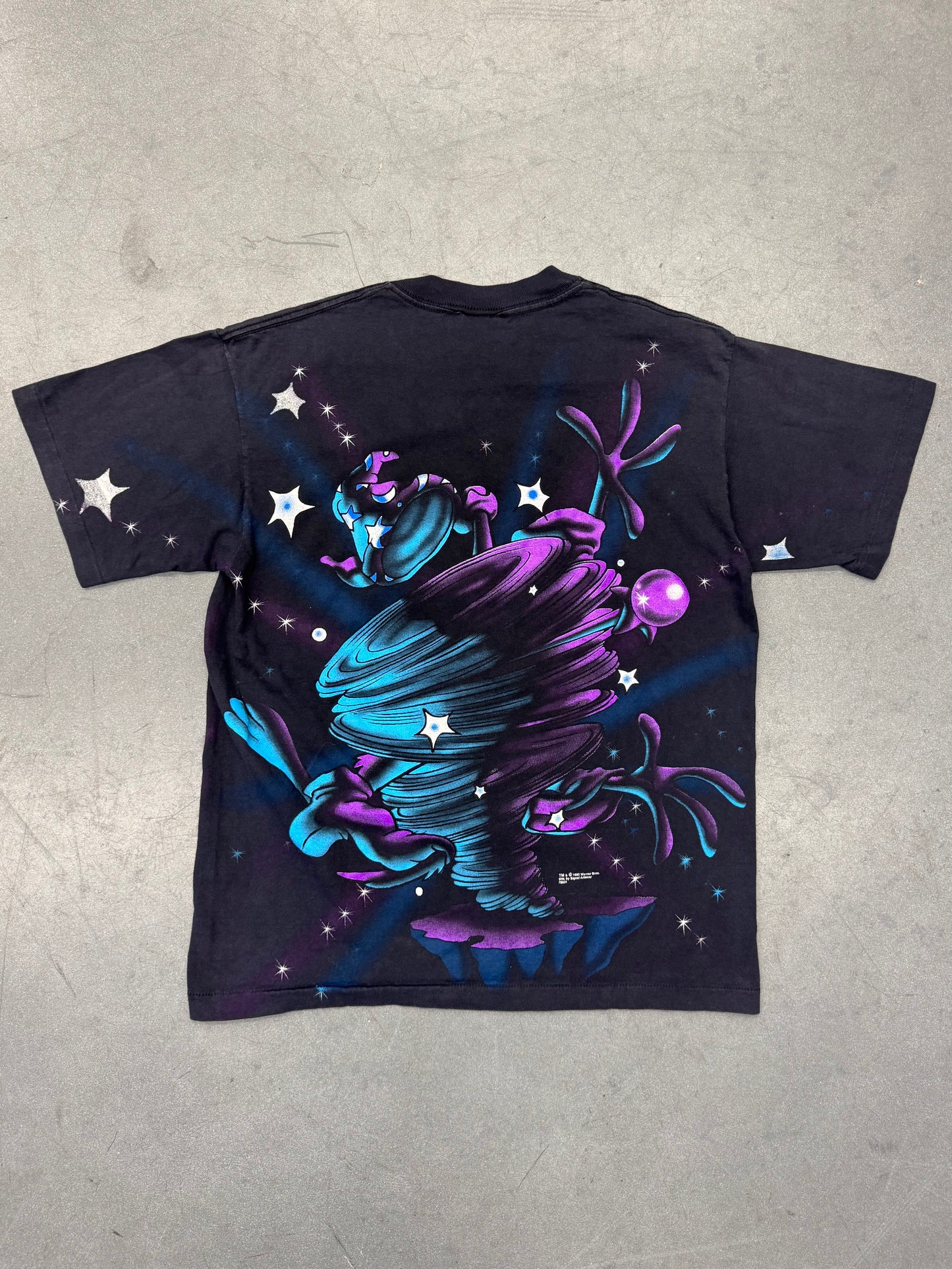 1995 TAZ WIZARD AOP TEE (LOONEY TUNES TAG)