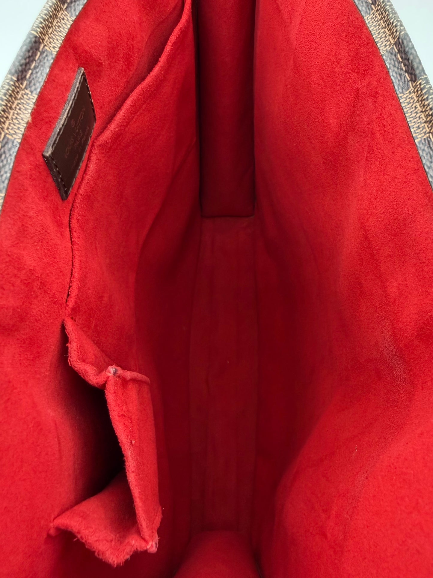 LOUIS VUITTON DAMIER EBENE SAC PLAT TOTE