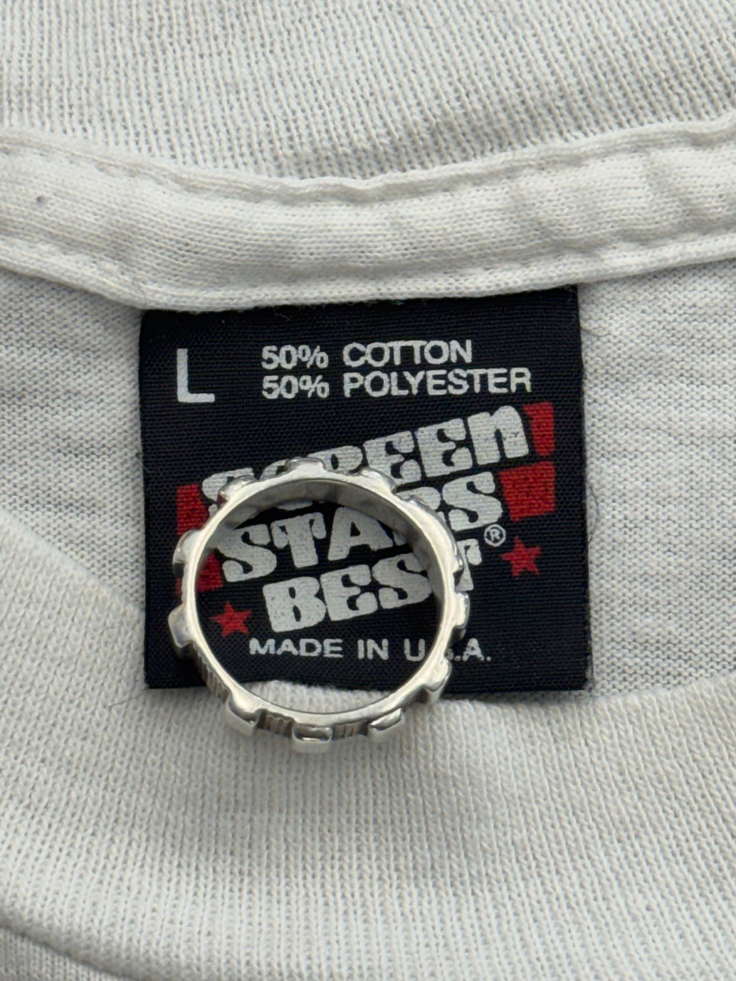 90S INSANE HUSSEIN "TIME FOR YOUR MEDICATION" TEE (SCREEN STARS TAG)