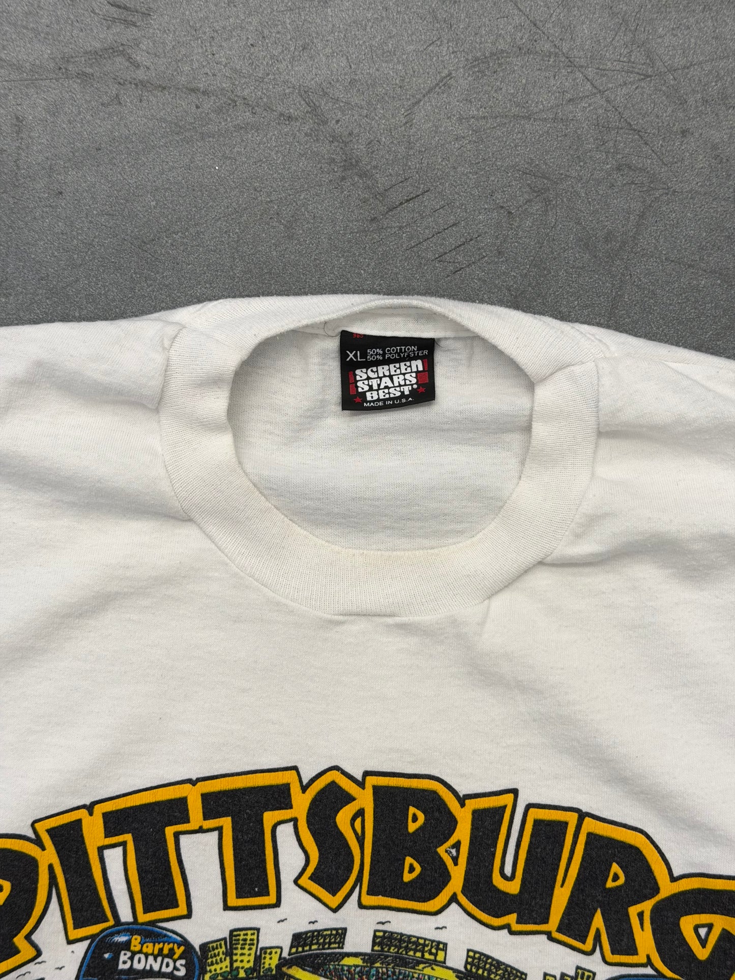 90S PITTSBURGH PIRATES 'THE BEEST OF THE EAST' TEE (SCREEN STARS TAG)
