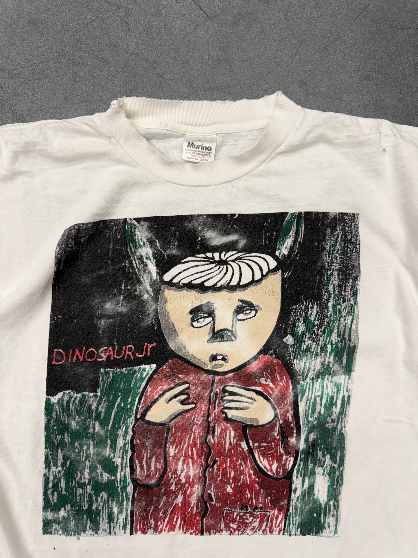 1994 DINOSAUR JR. WITHOUT A SOUND ALBUM TEE (MURINA TAG)