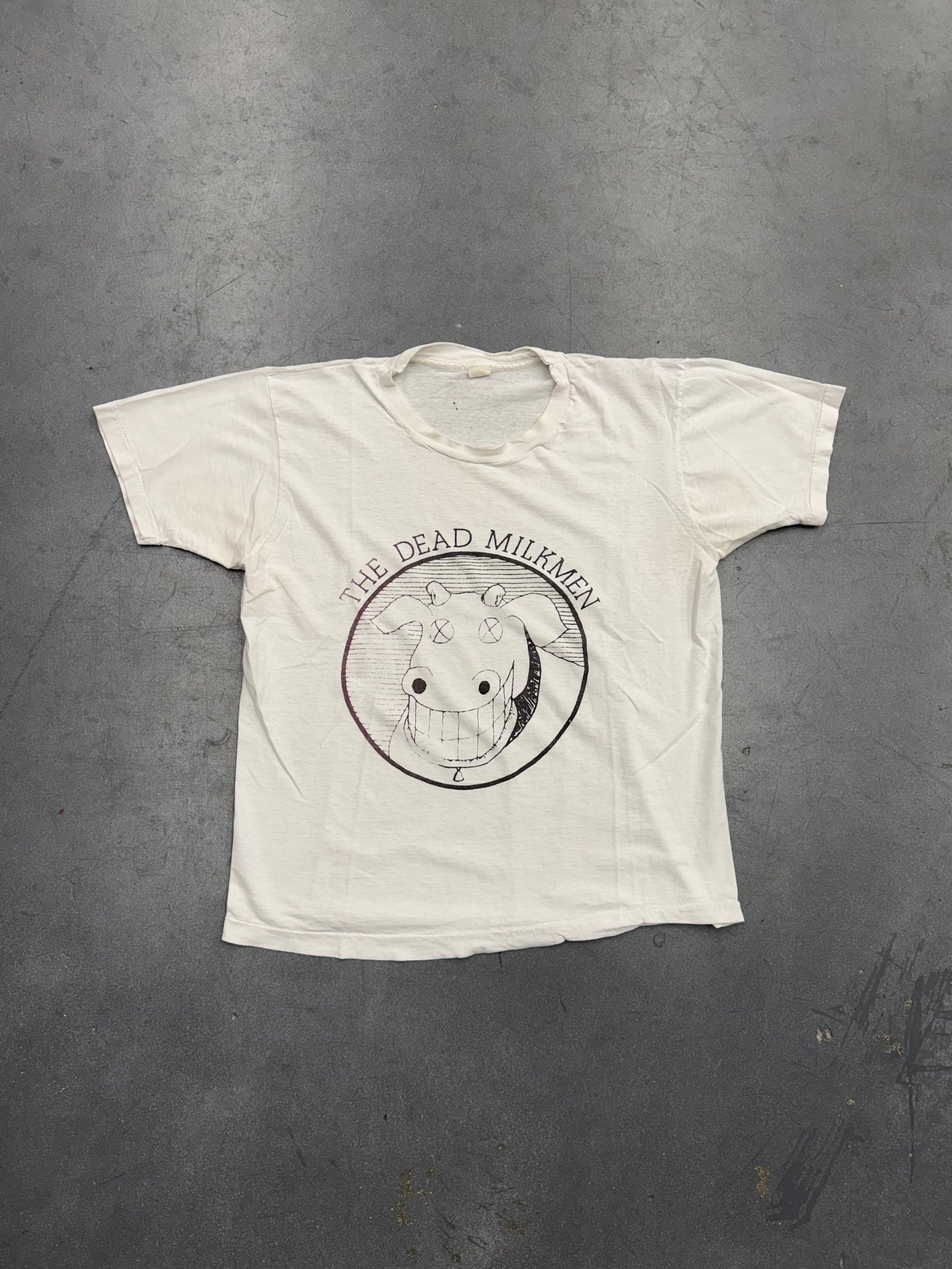80S THE DEAD MILKMEN TEE (FOTL TAG)