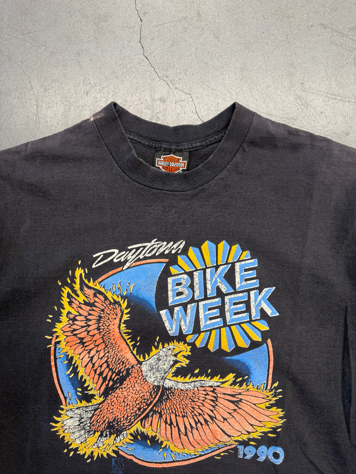 1990 DAYTONA BIKE WEEK ROBINSON FLORIDA HARLEY-DAVIDSON TEE