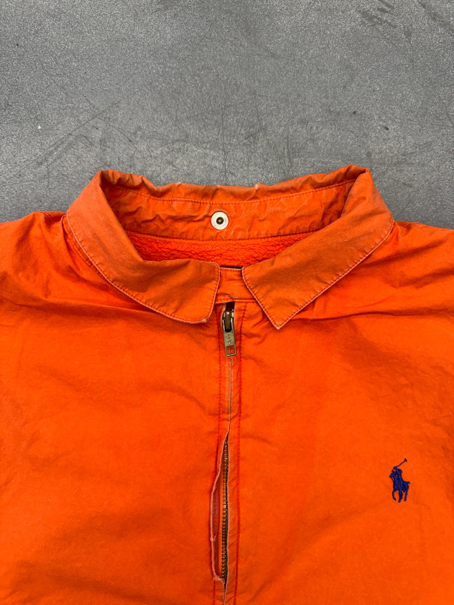 90S POLO RALPH LAUREN FLEECE LINED HARRINGTON JACKET