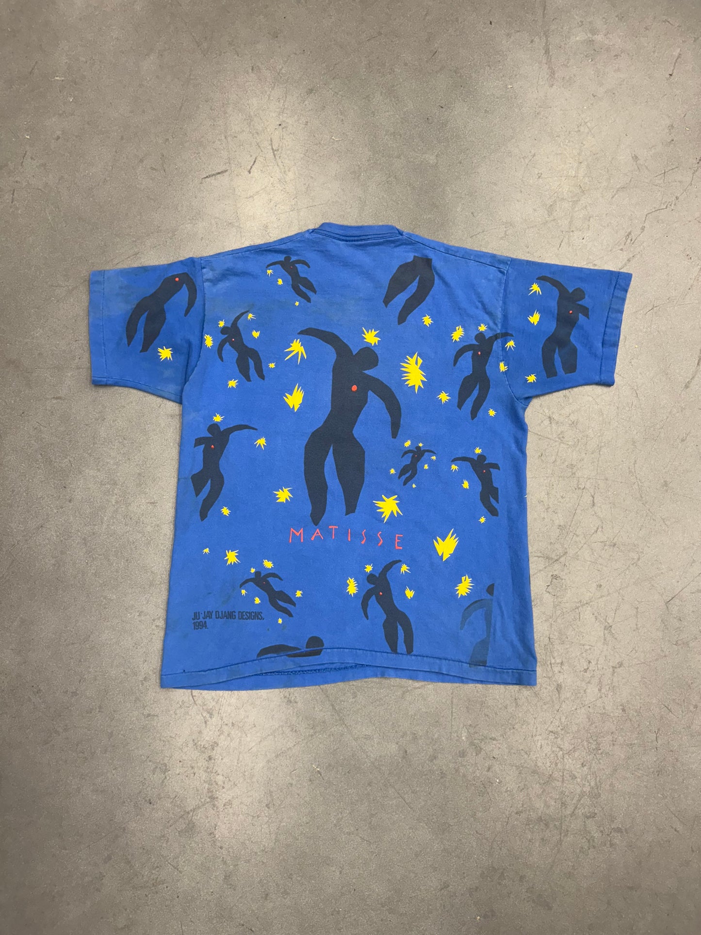 1994 HENRI MATISSE 'ICARUS' AOP TEE (CLASSIQUE TAG)