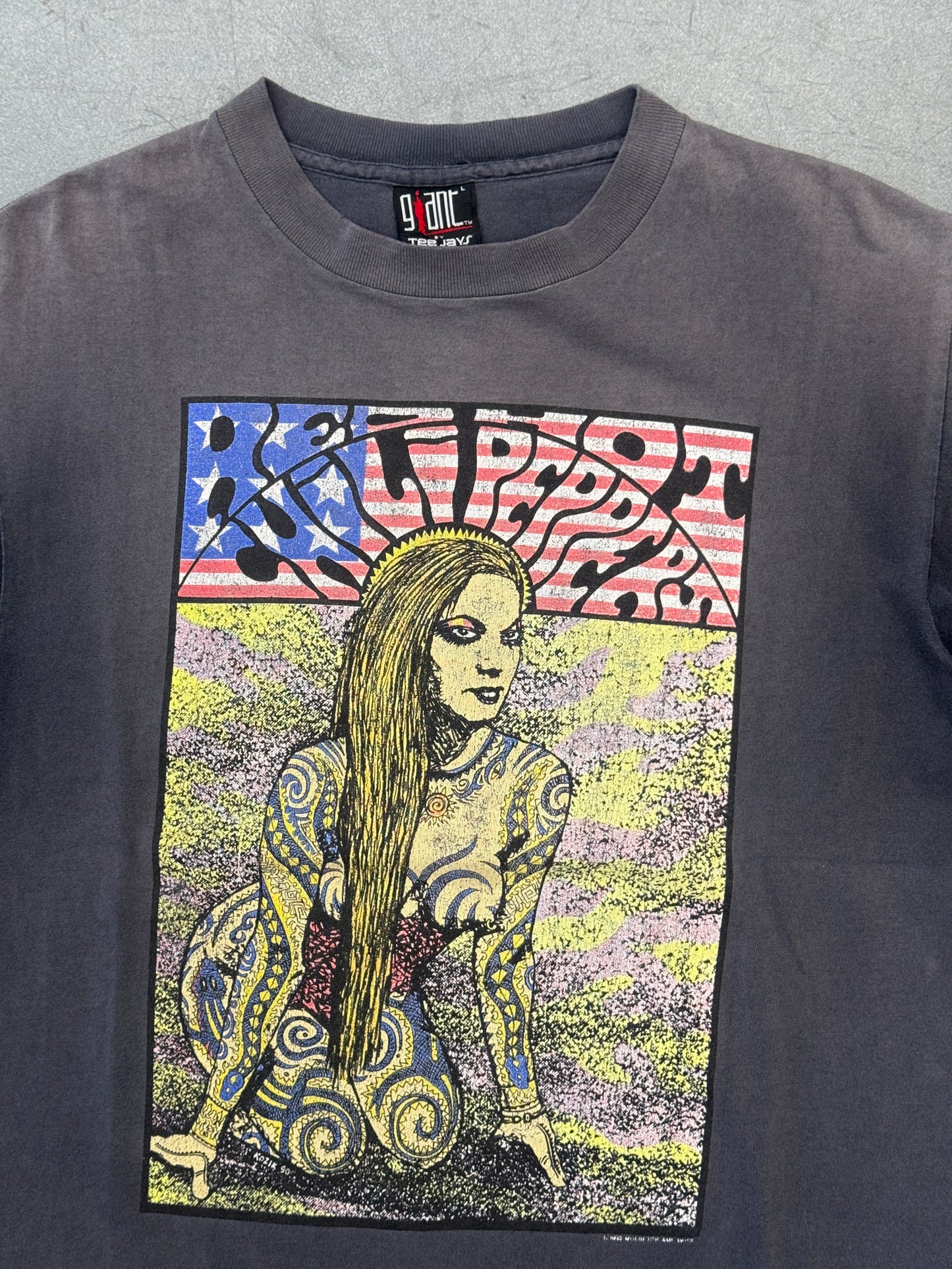 1992 RED HOT CHILI PEPPERS FRANK KOZIK TEE (GIANT TAG)