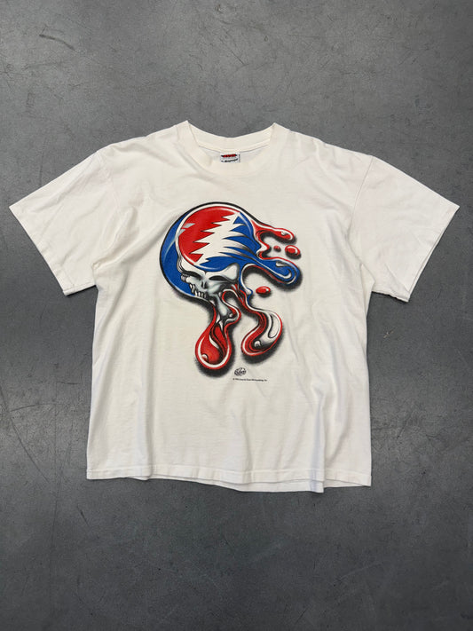 1994 GRATEFUL DEAD BUZZ PARKER MELT YOUR FACE TEE (JENSEN ACTIVEWEAR TAG)