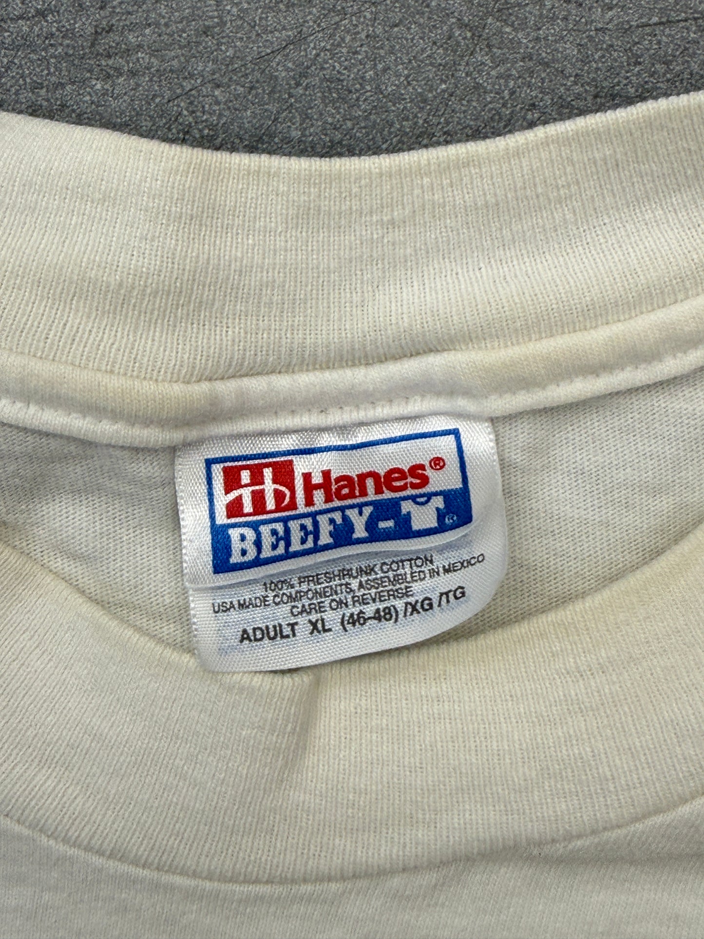 90S COURT TV "INSIDE CRIME AND JUSTICE TEE" (HANES BEEFY TAG)
