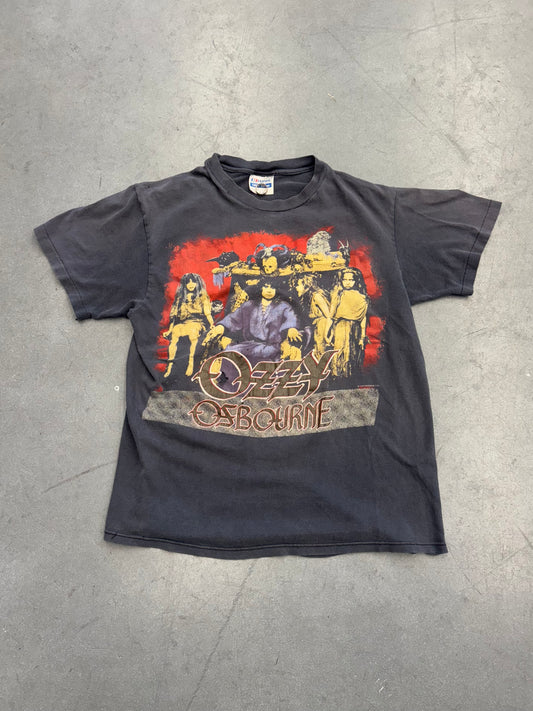 1988 OZZY OSBOURNE "NO REST FOR THE WICKED" TOUR TEE (HANES TAG)
