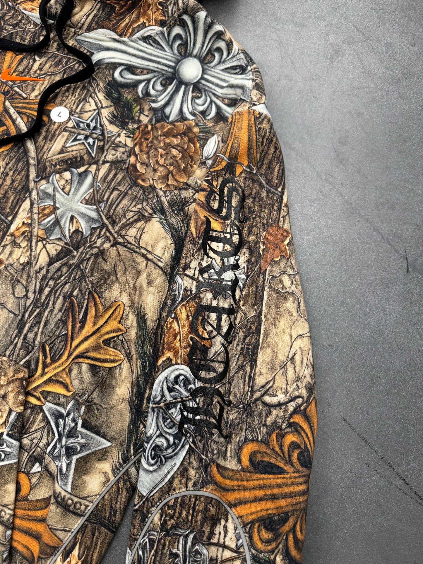 CHROME HEARTS NOCTA NIKE PULLOVER HOODIE - CAMO