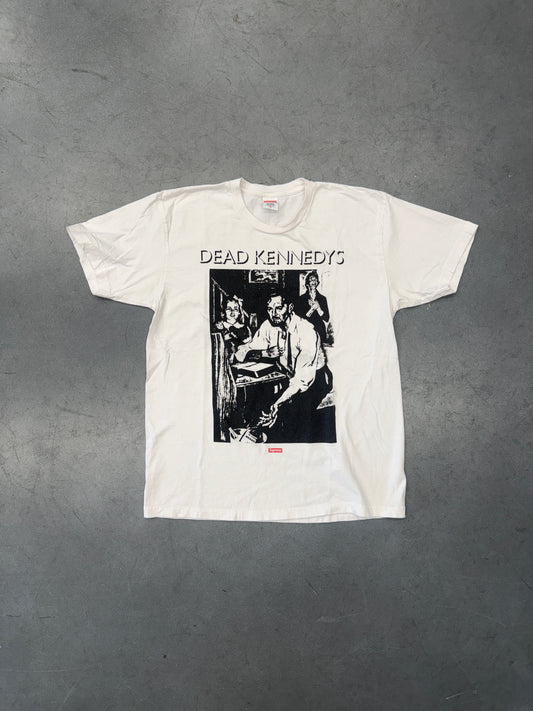 SS14 SUPREME DEAD KENNEDYS "TOO DRUNK TO FUCK" TEE