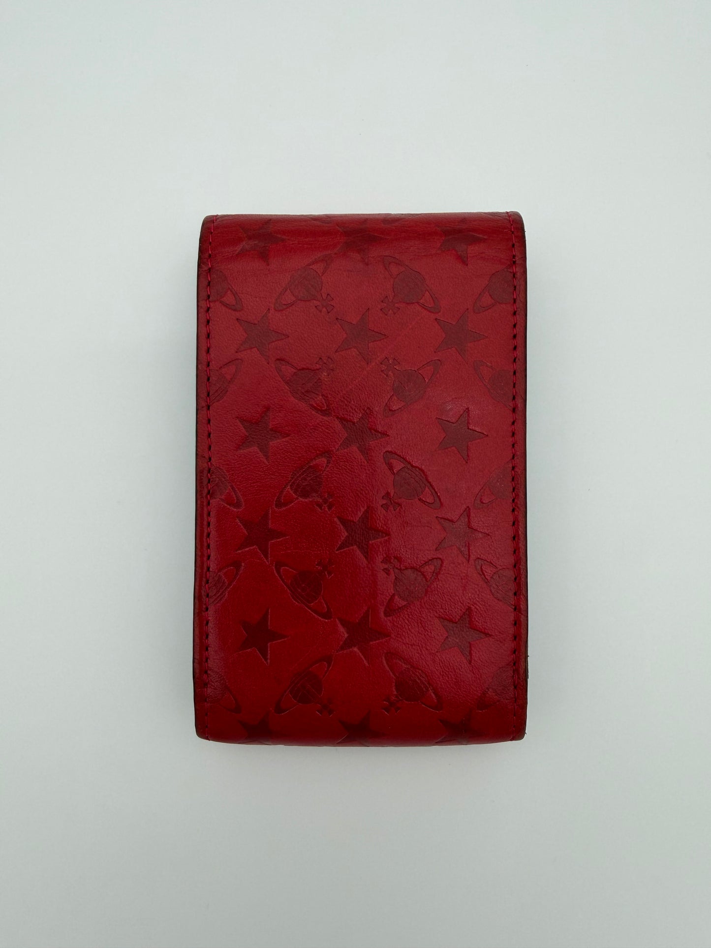 VIVIENNE WESTWOOD STARRY LEATHER CIGARETTE CASE