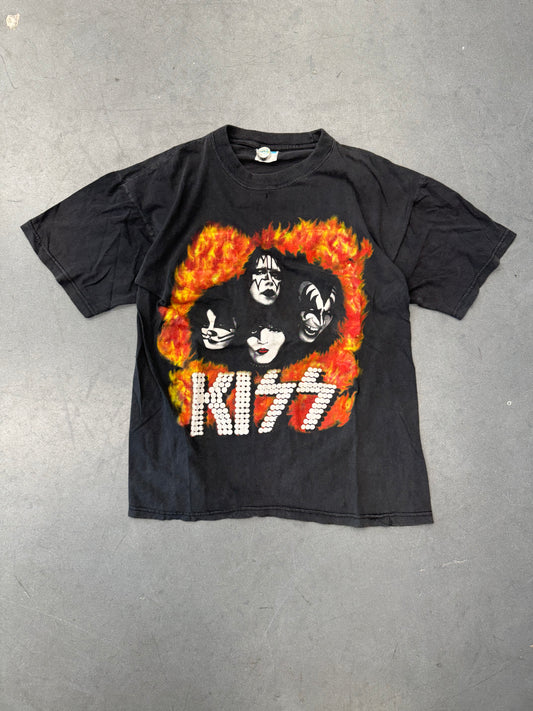 1996 KISS ALIVE WORLDWIDE TOUR TEE (FADED TAG)