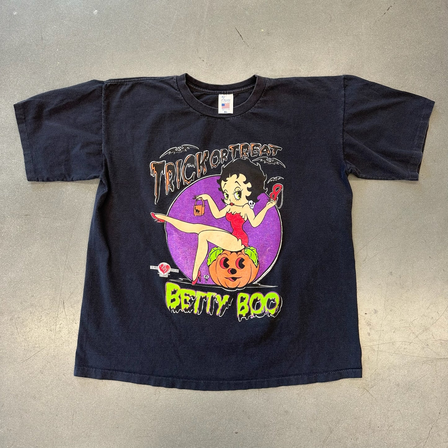 1994 BETTY BOOP TRICK OR TREAT TEE SHIRT