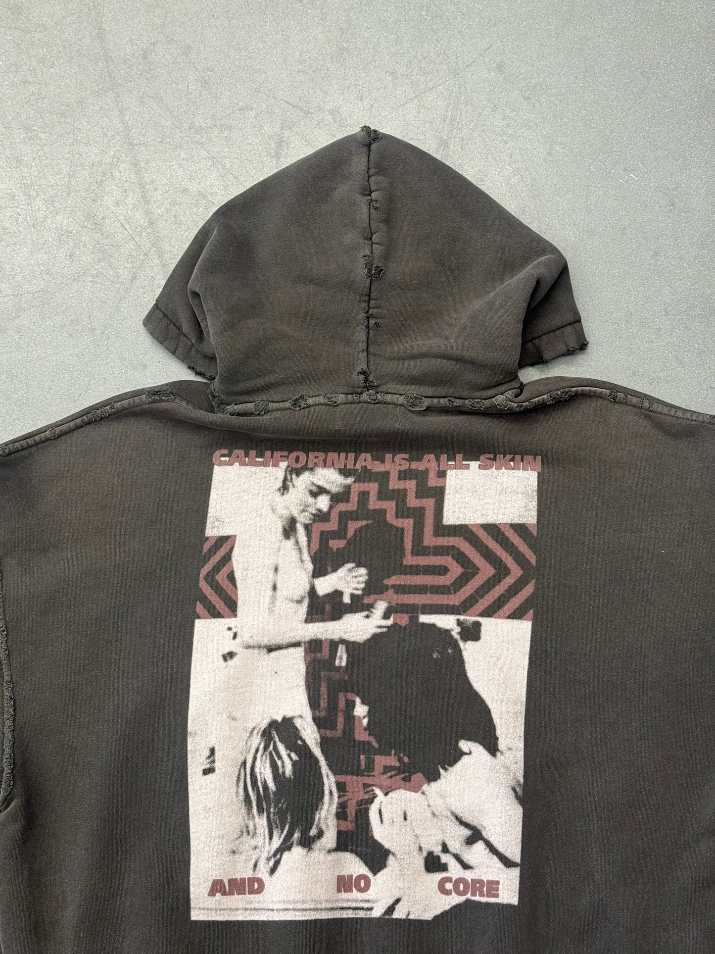 FW25 ENFANTS RICHES DEPRIMES REFERENCE TO THE REVEREND HOODIE