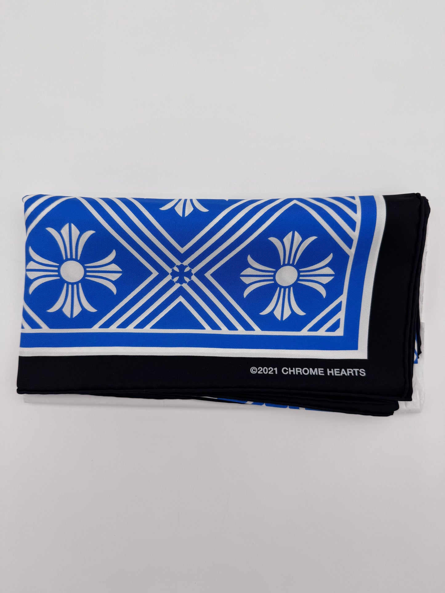 CHROME HEARTS MATH PLUS SCARF - BLUE (NEW)